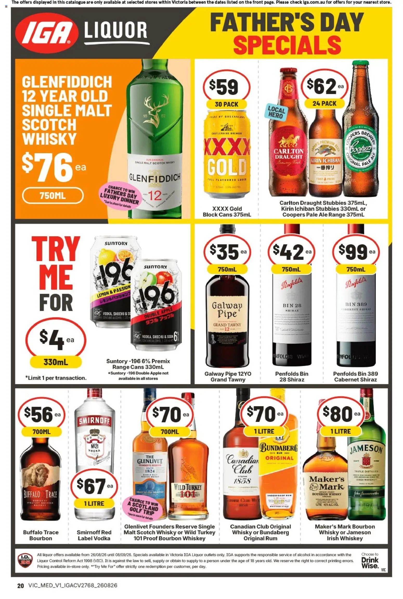 IGA catalogue from 26/08/2026 IGA catalogue Coburg