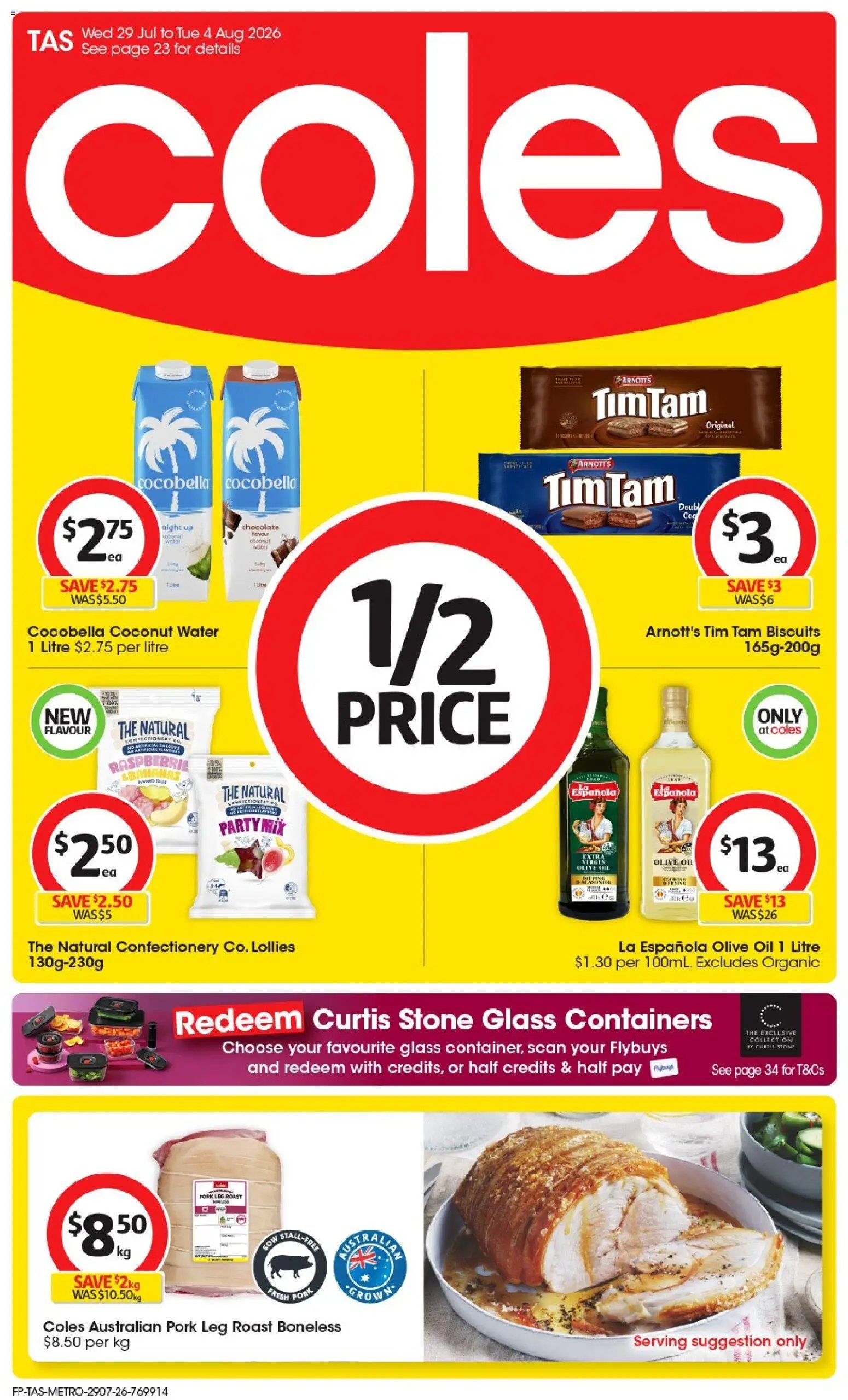 Coles catalogue from 29/07/2026 Coles catalogue TAS