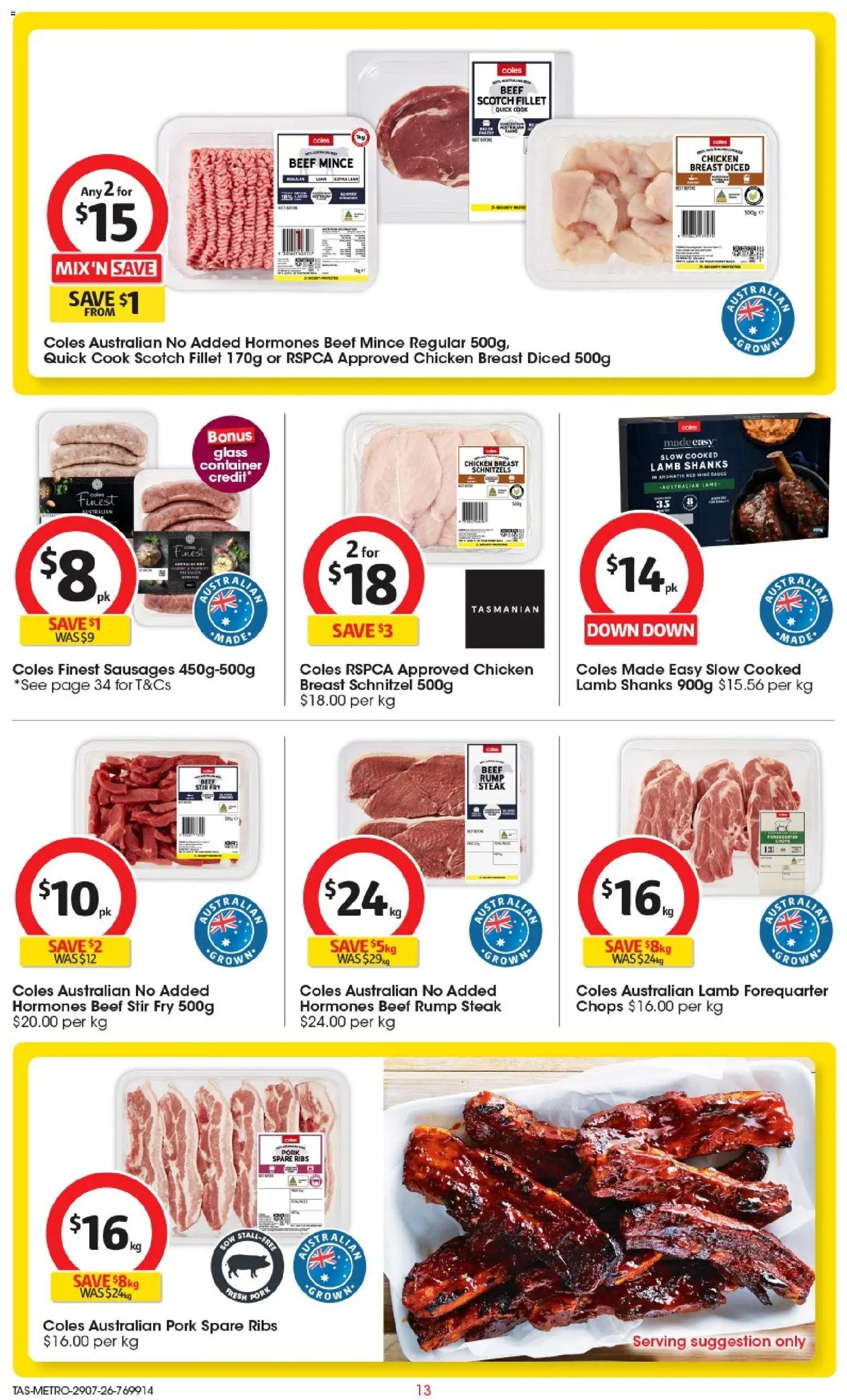 Coles catalogue from 29/07/2026 Coles catalogue TAS