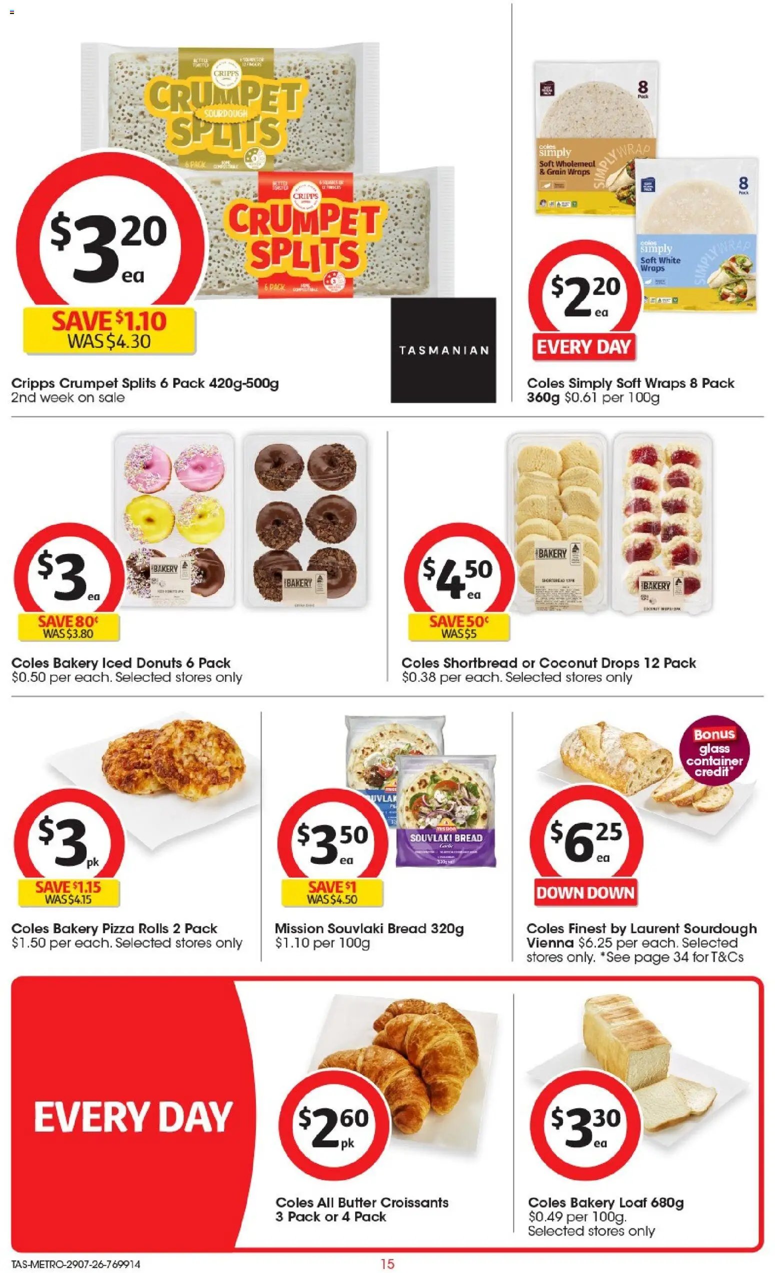 Coles catalogue from 29/07/2026 Coles catalogue TAS