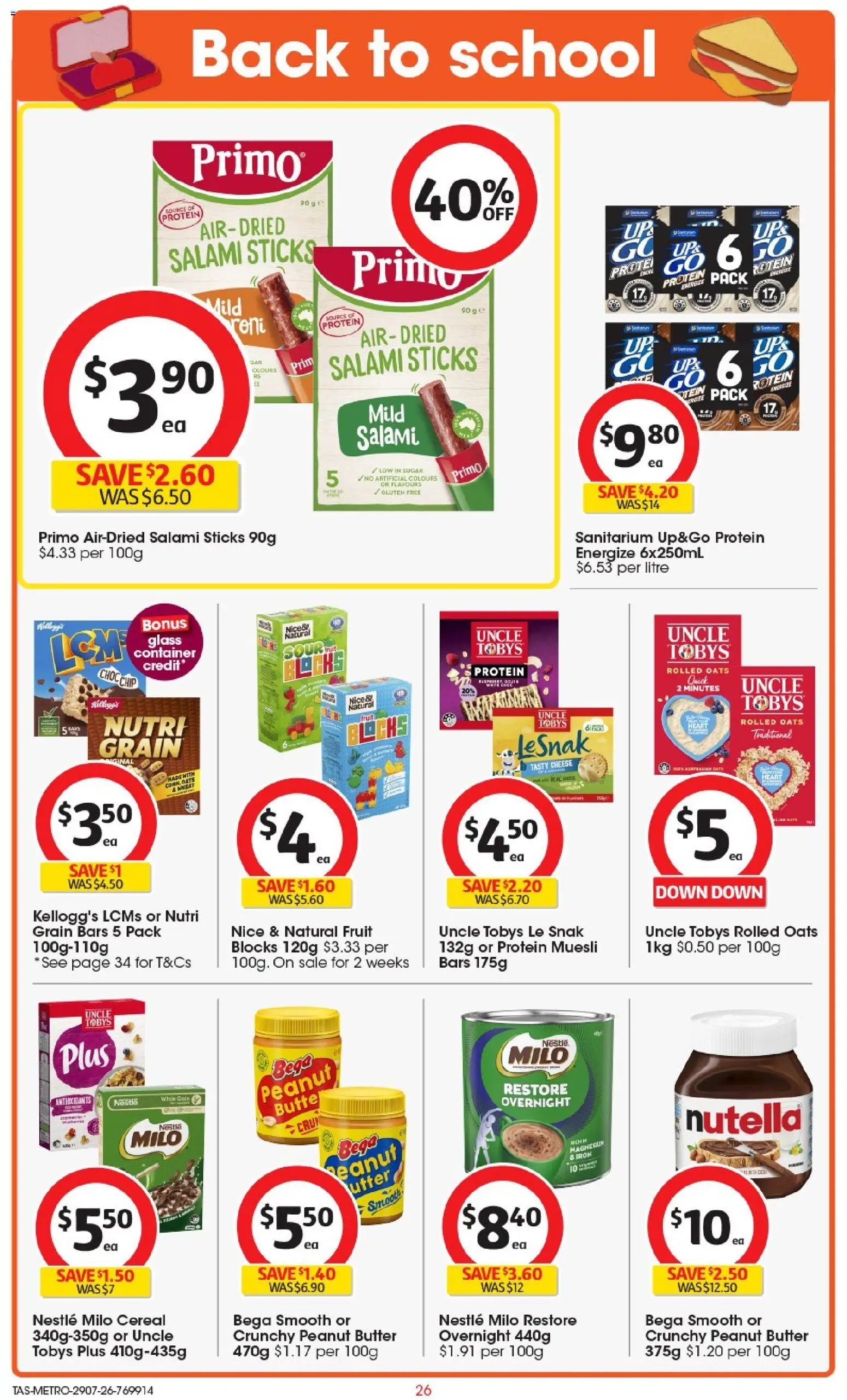 Coles catalogue from 29/07/2026 Coles catalogue TAS