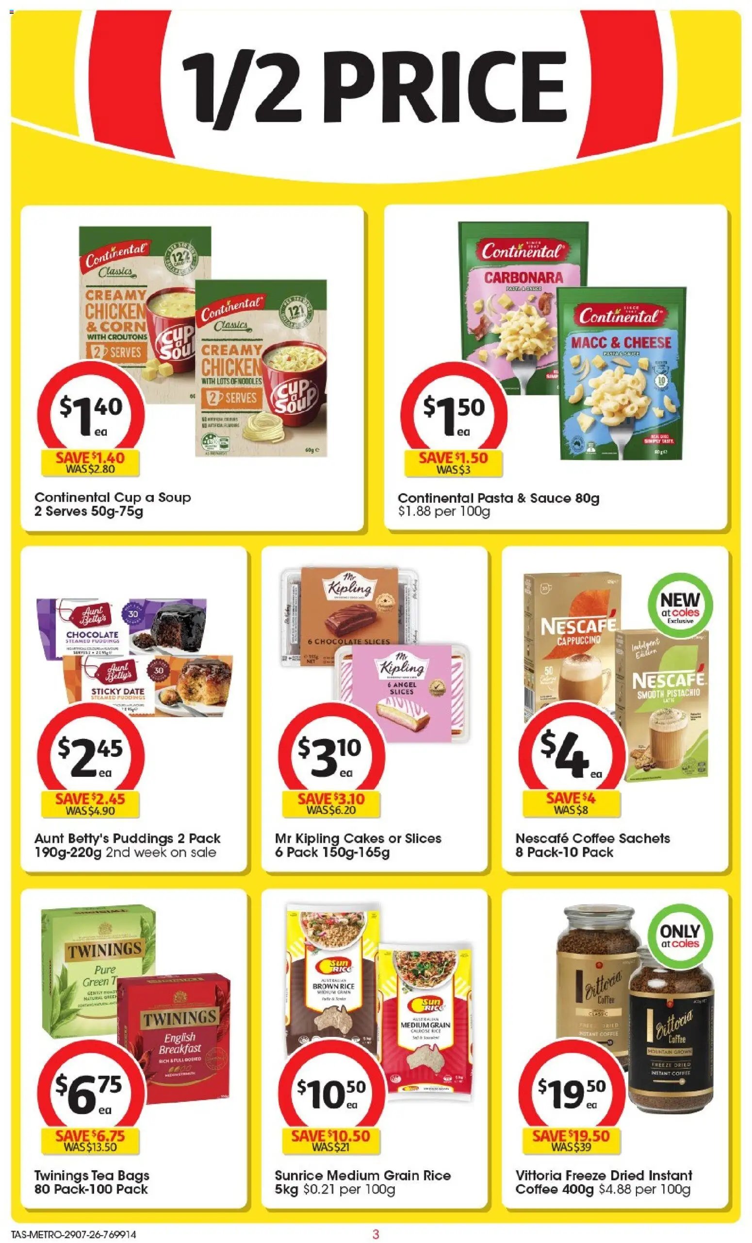 Coles catalogue from 29/07/2026 Coles catalogue TAS