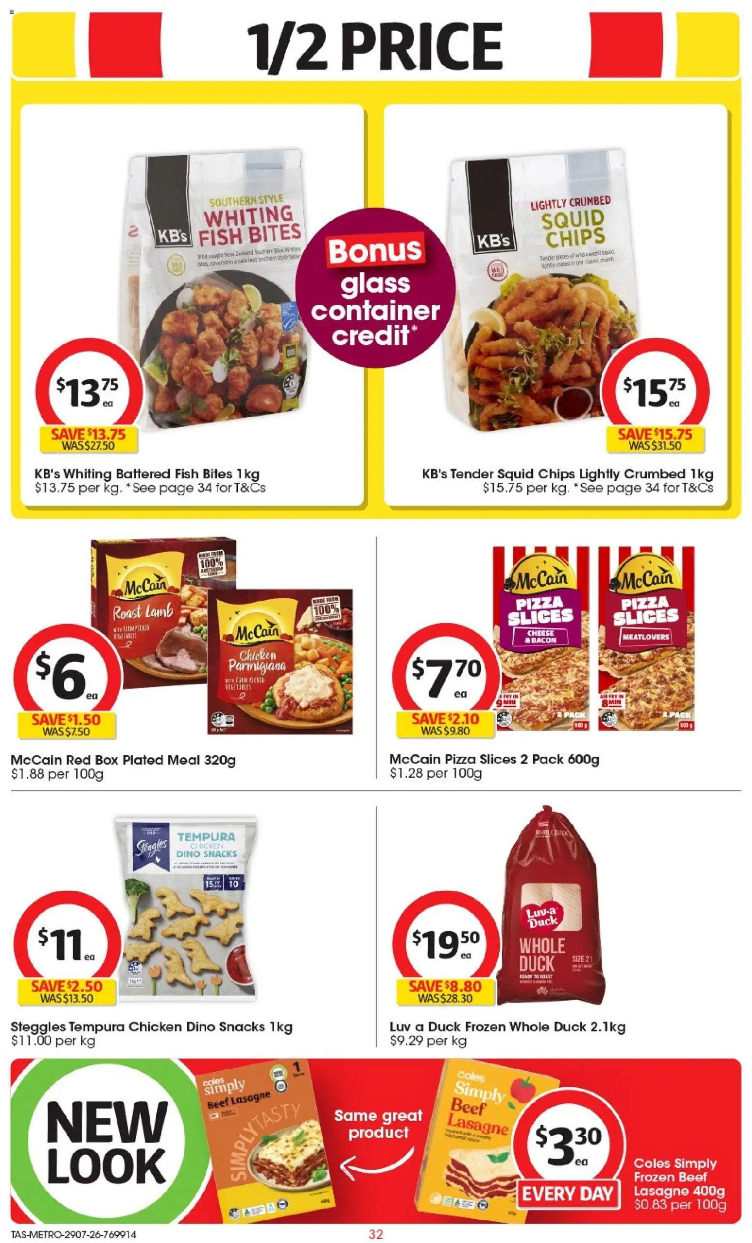Coles catalogue from 29/07/2026 Coles catalogue TAS
