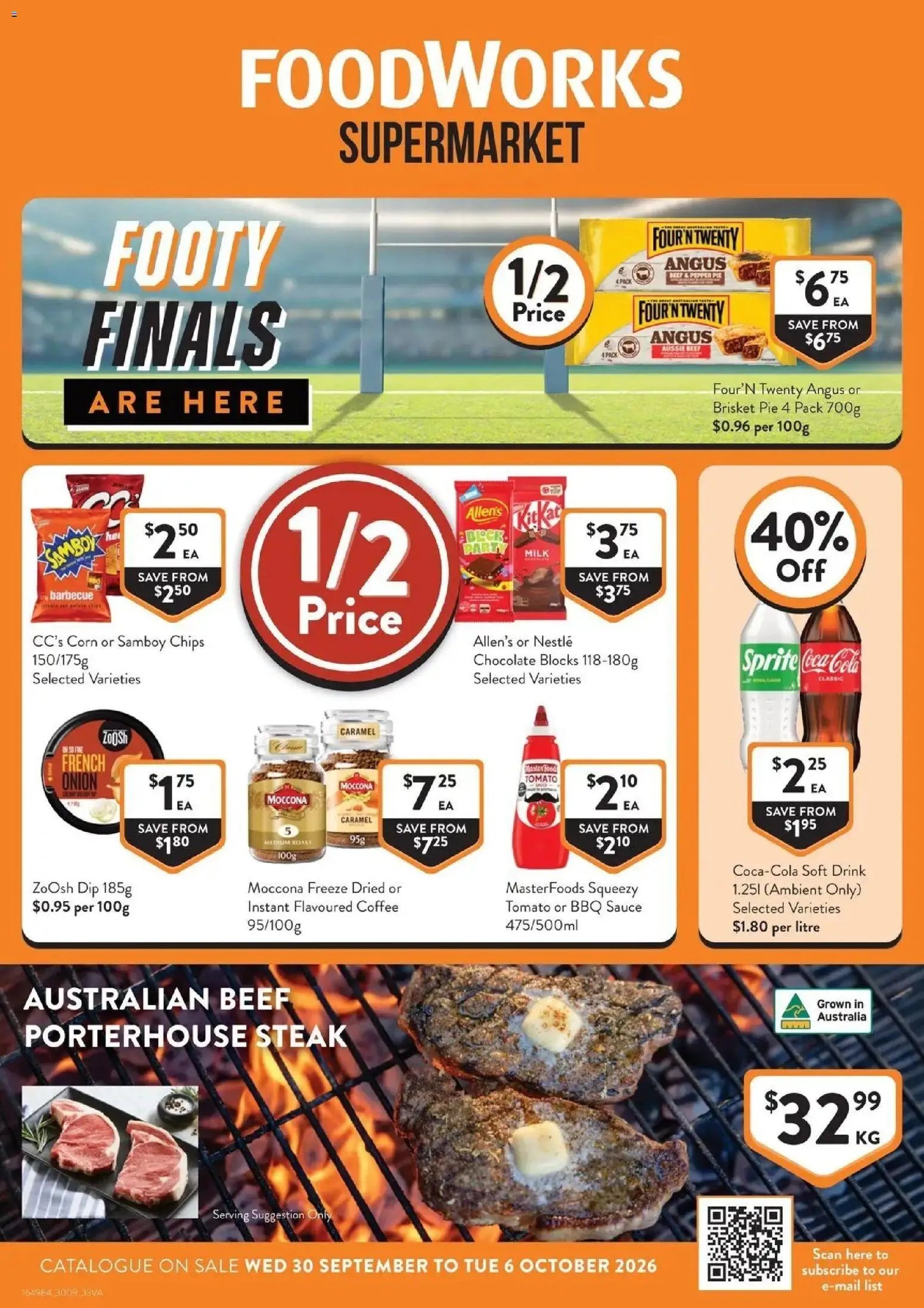 Foodworks catalogue from 30/09/2026 Foodworks catalogue Supermarket VIC
