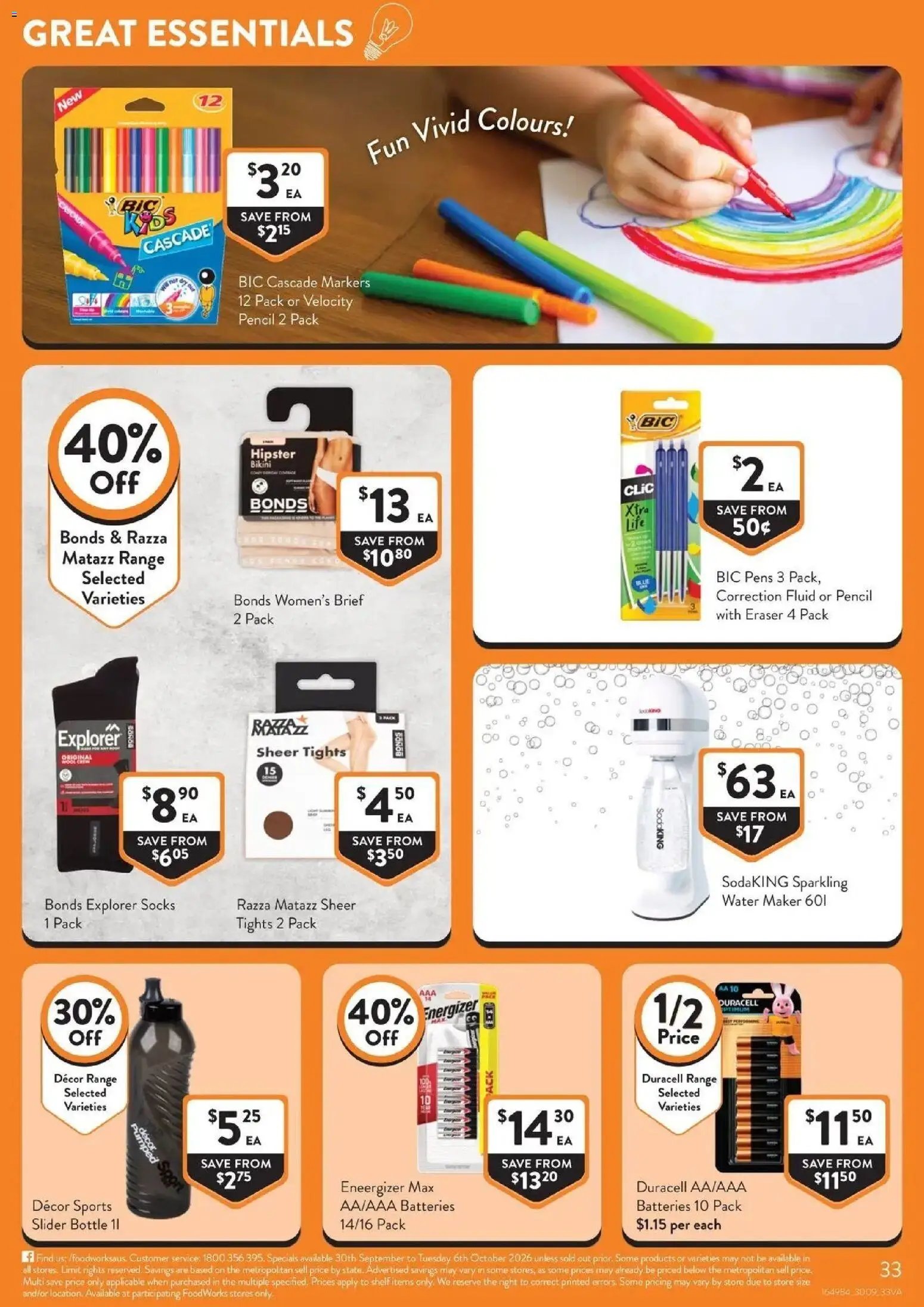 Foodworks catalogue from 30/09/2026 Foodworks catalogue Supermarket VIC