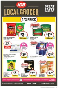 IGA catalogue from 09/09/2026 IGA catalogue Berry Springs