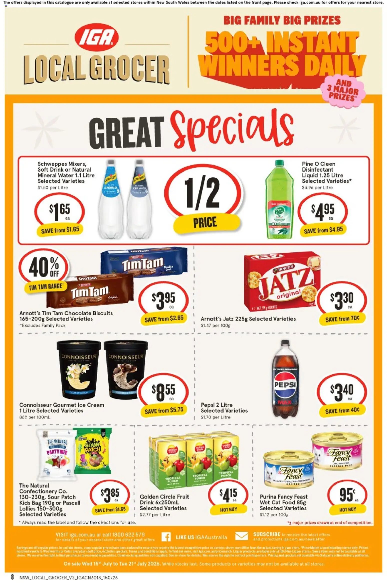 IGA catalogue from 15/07/2026 IGA Local Grocer NSW