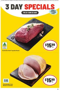 IGA catalogue from 21/08/2026 IGA 3 Day Specials VIC