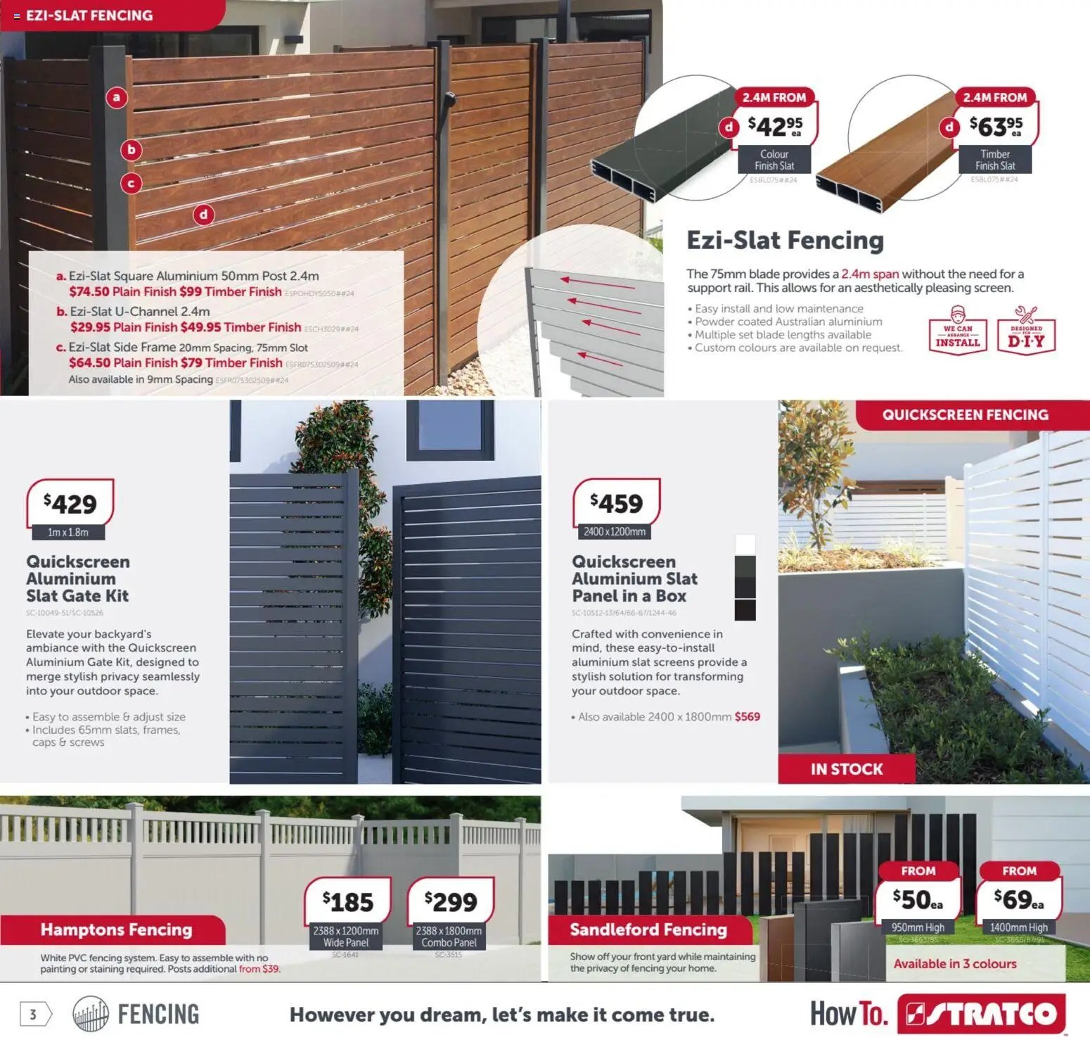 Stratco catalogue from 29/05/2026 Stratco catalogue QLD