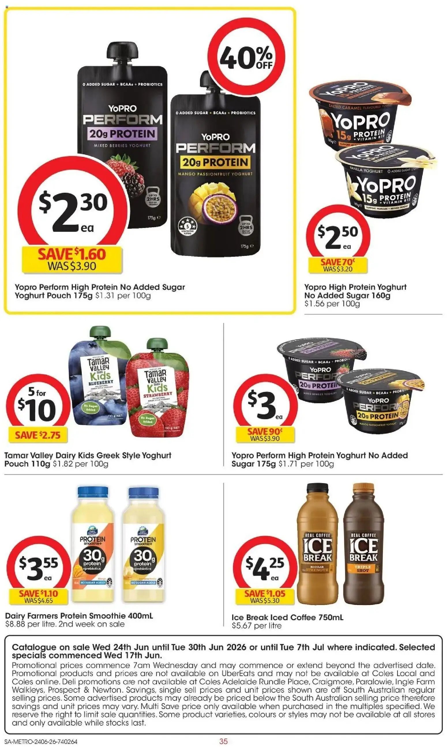 Coles catalogue from 24/06/2026 Coles Catalogue - 24th June SA