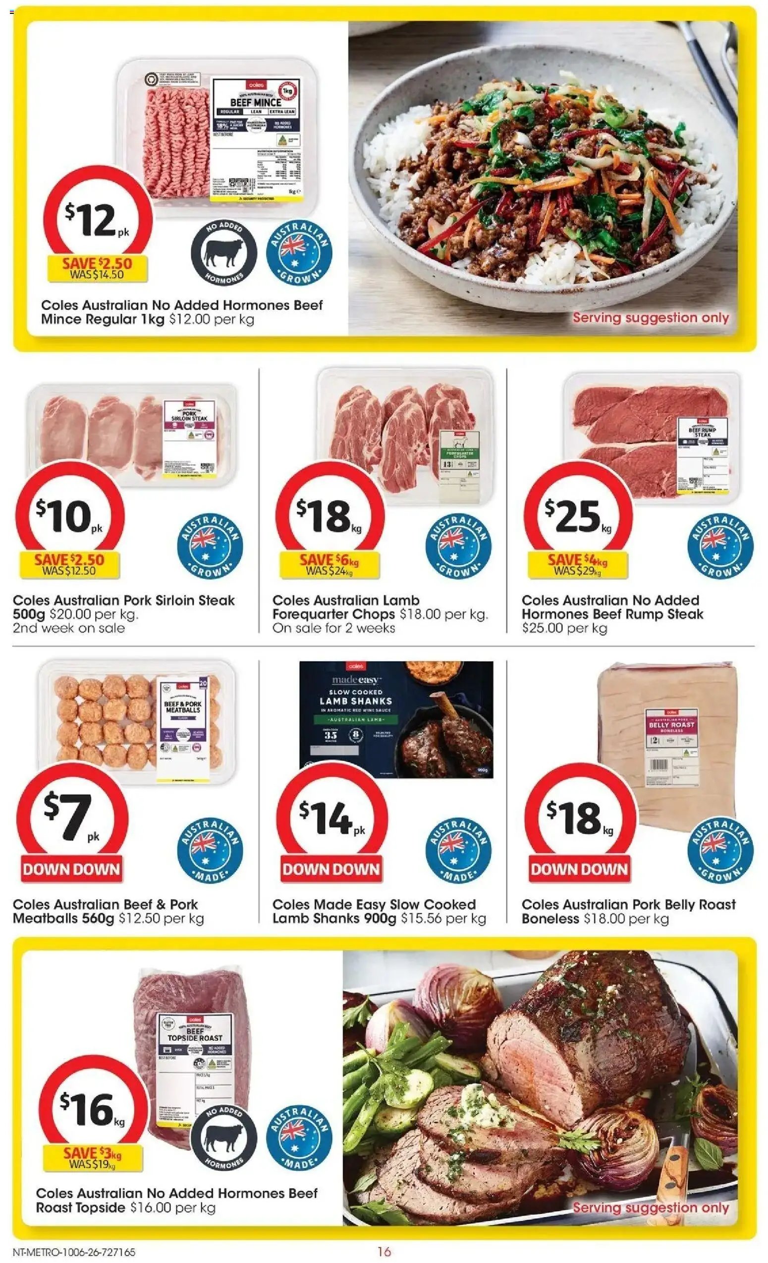 Coles catalogue from 10/06/2026 Coles catalogue NT
