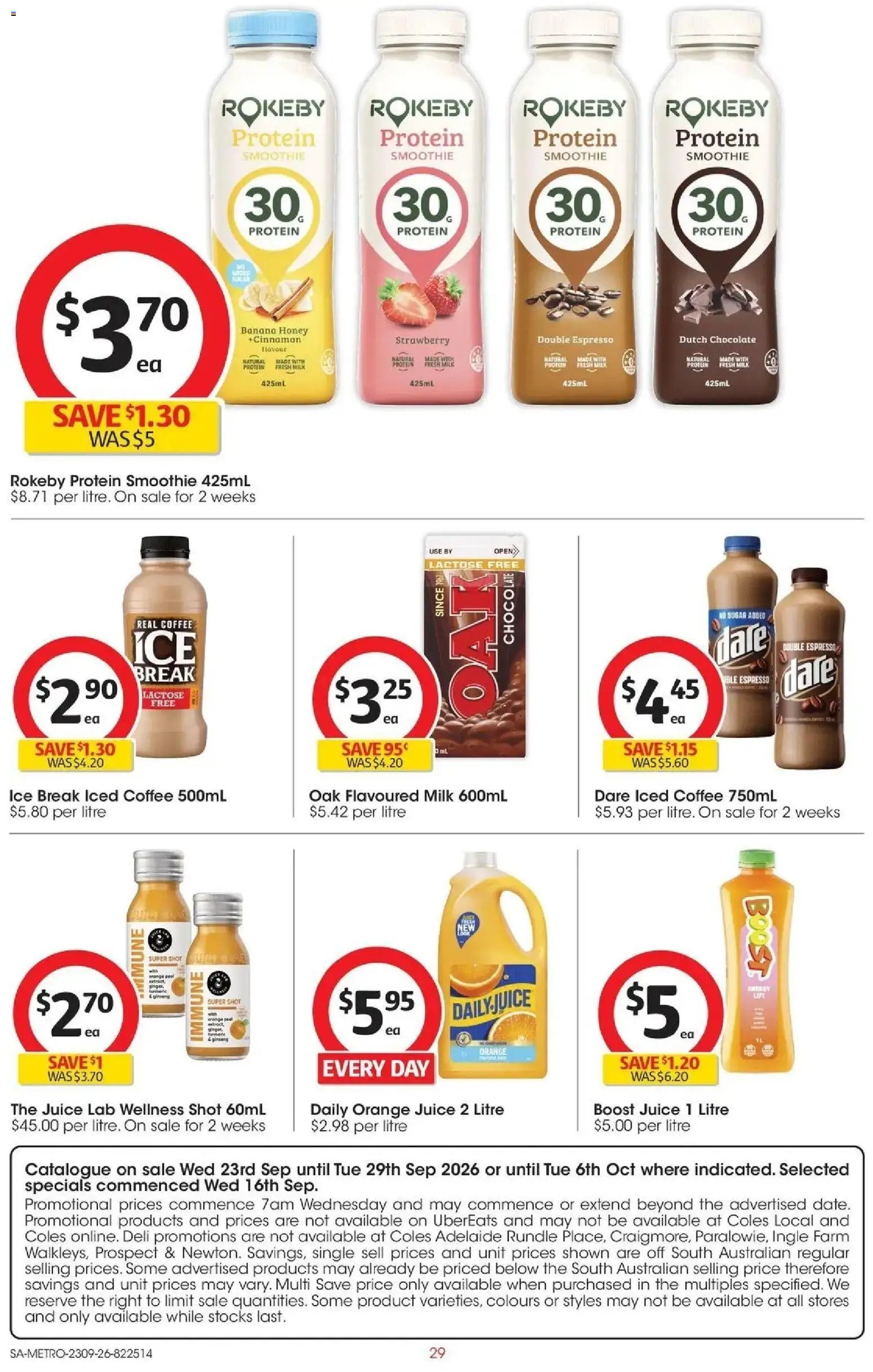 Coles catalogue from 23/09/2026 Coles Catalogue Glenside