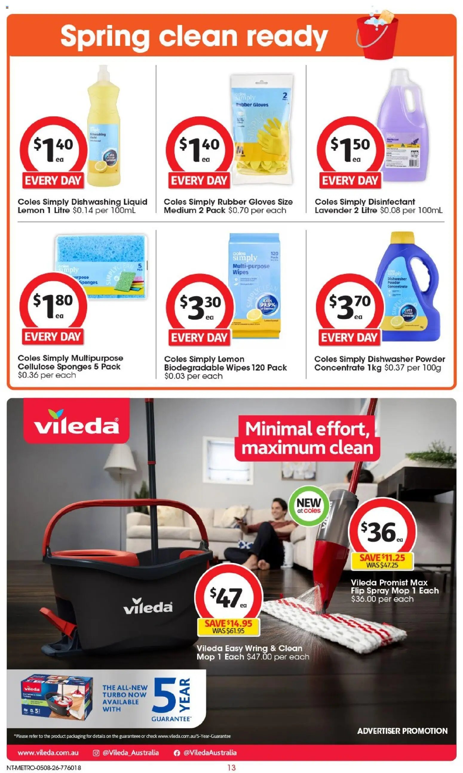 Coles catalogue from 05/08/2026 Coles catalogue NT