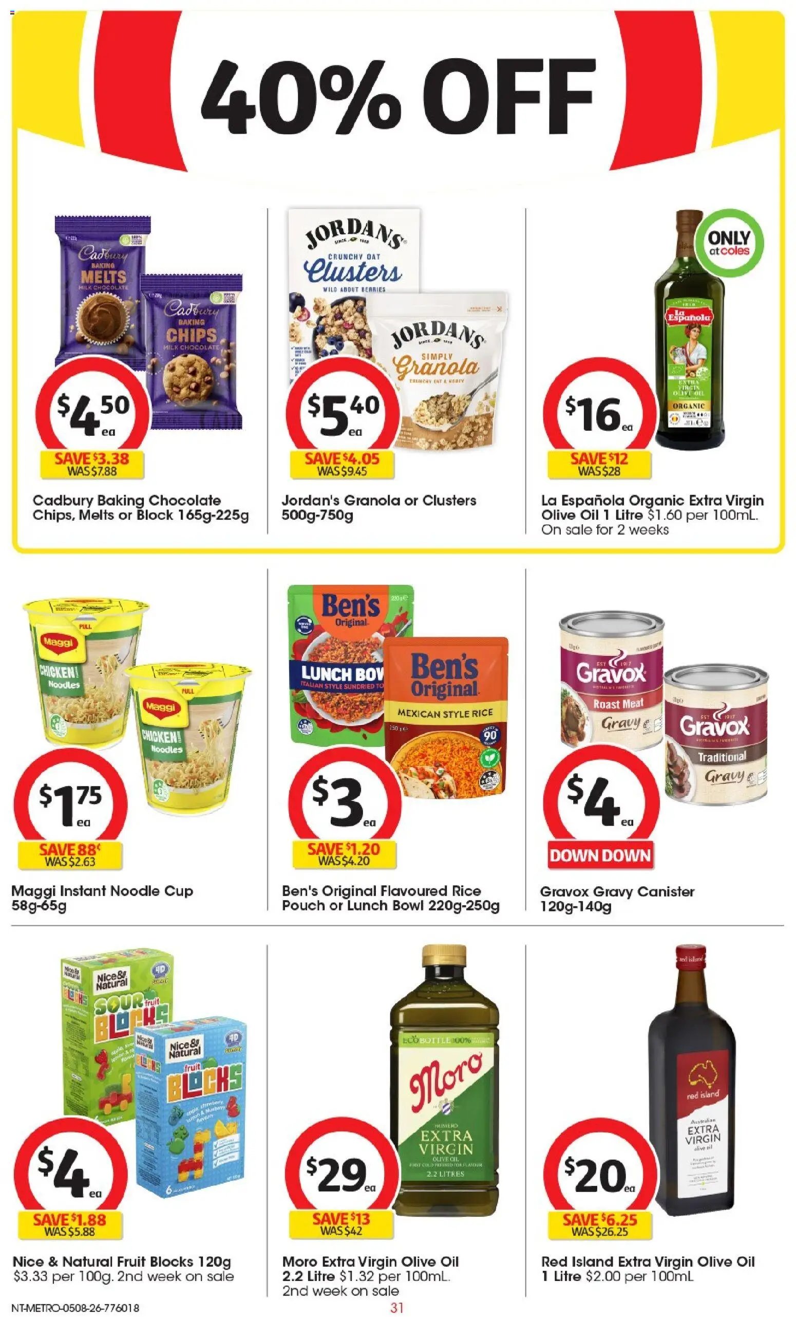 Coles catalogue from 05/08/2026 Coles catalogue NT