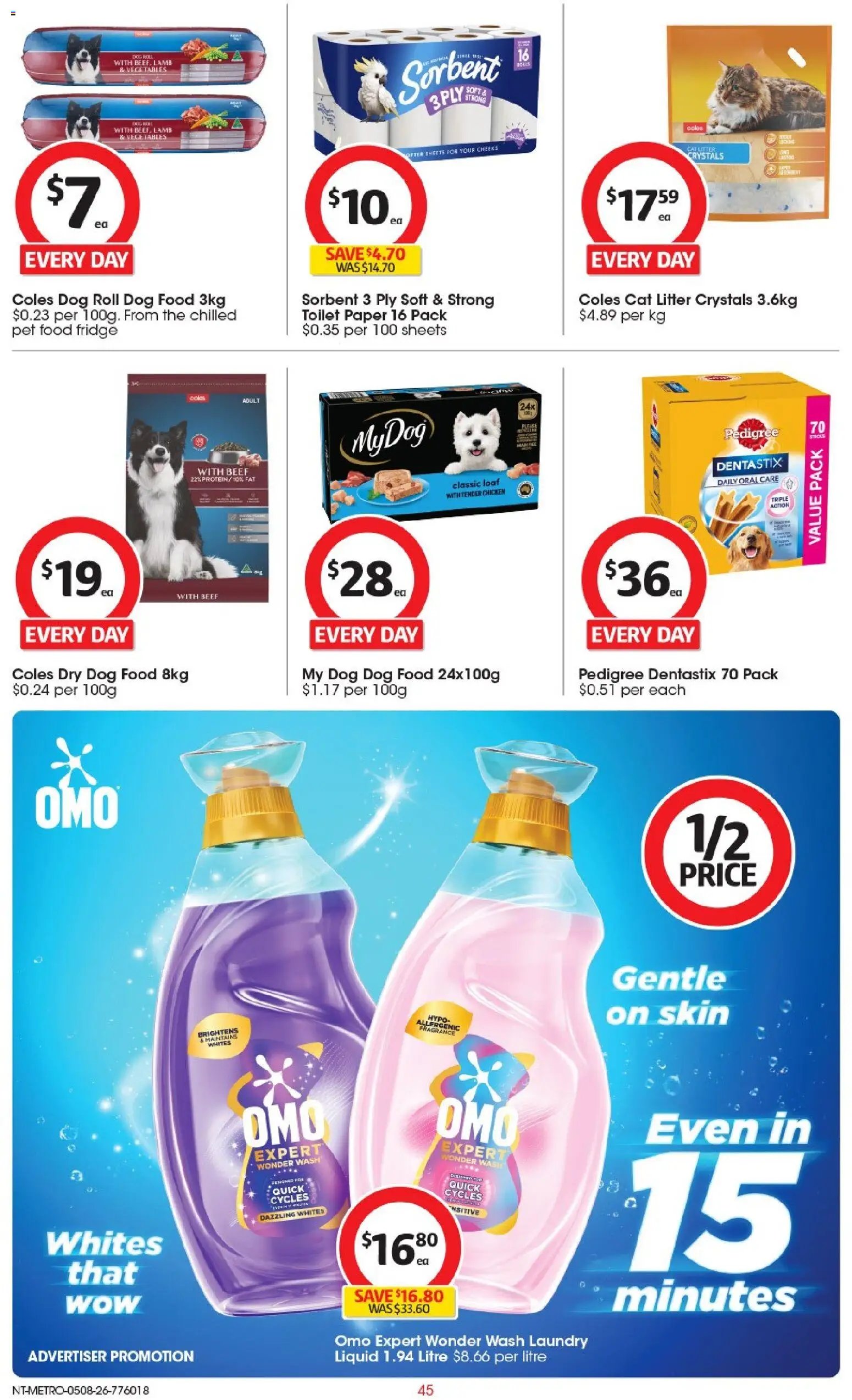Coles catalogue from 05/08/2026 Coles catalogue NT