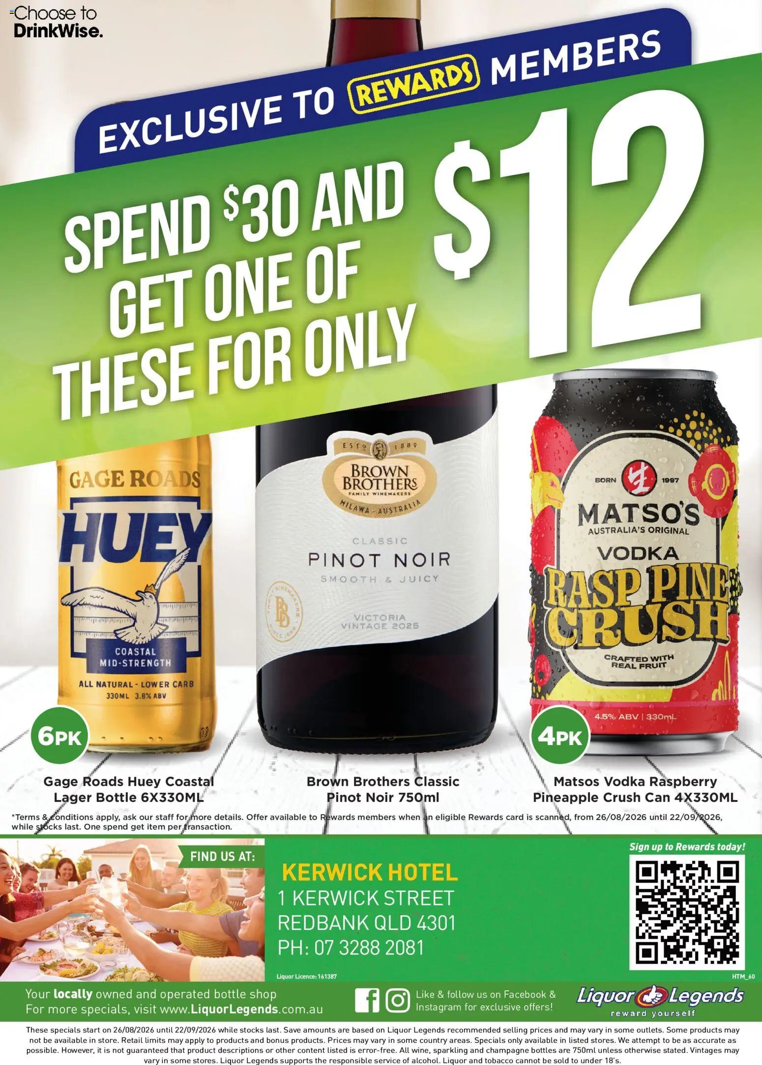 Liquor Legends catalogue from 26/08/2026 Liquor Legends catalogue Redbank