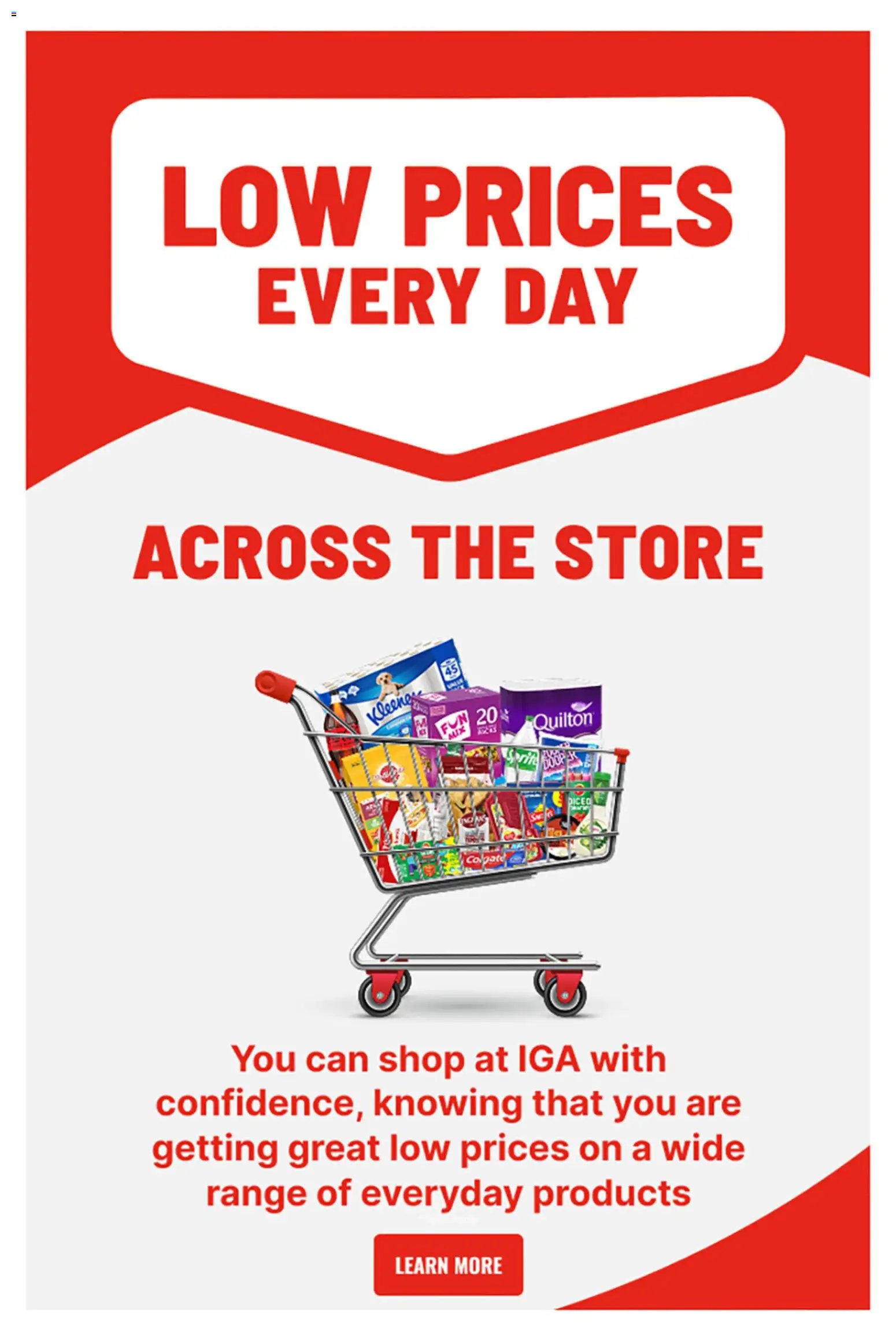 IGA catalogue from 09/09/2026 IGA catalogue