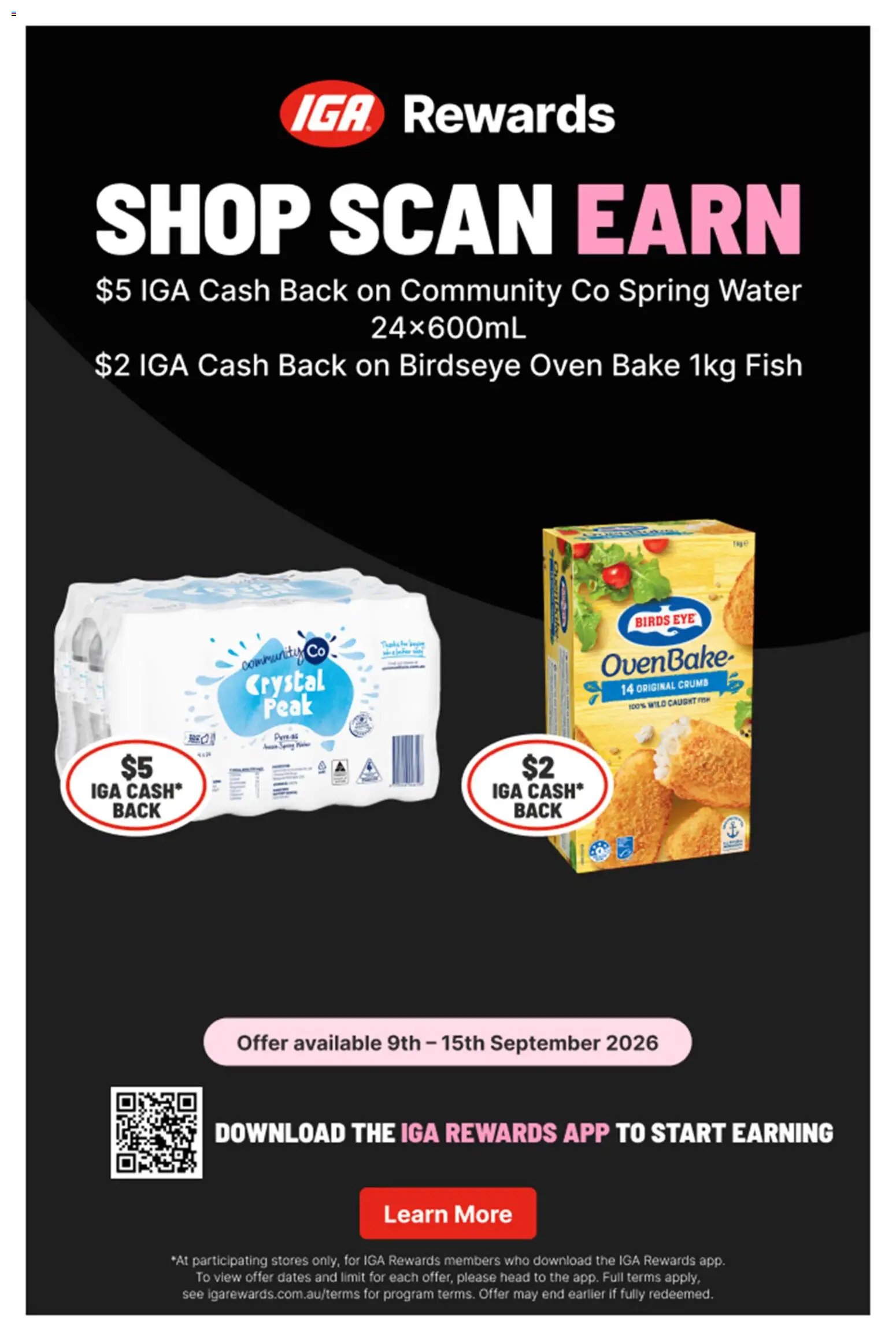 IGA catalogue from 09/09/2026 IGA catalogue