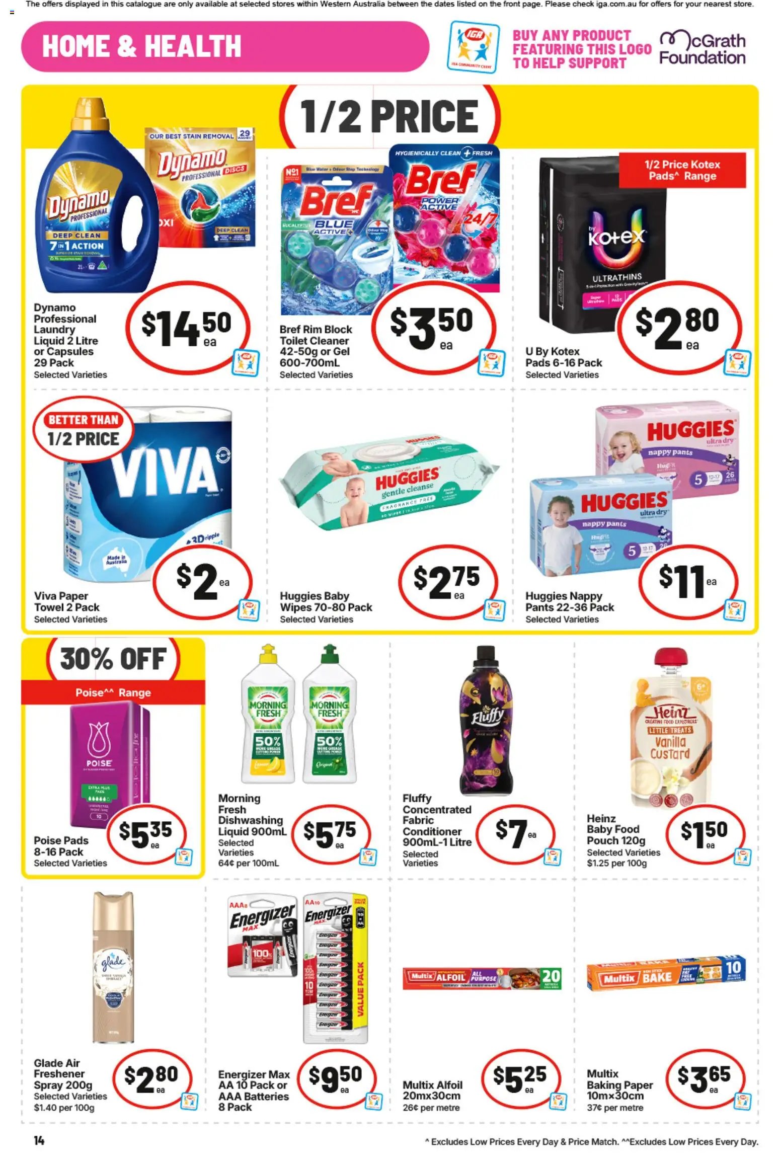 IGA catalogue from 09/09/2026 IGA catalogue