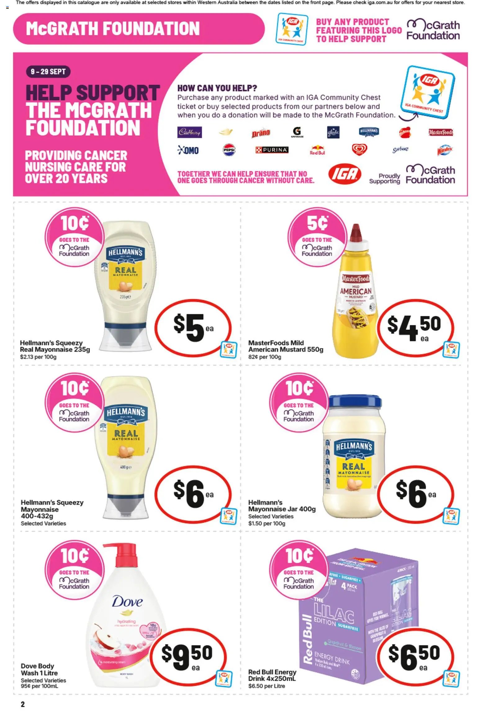 IGA catalogue from 09/09/2026 IGA catalogue