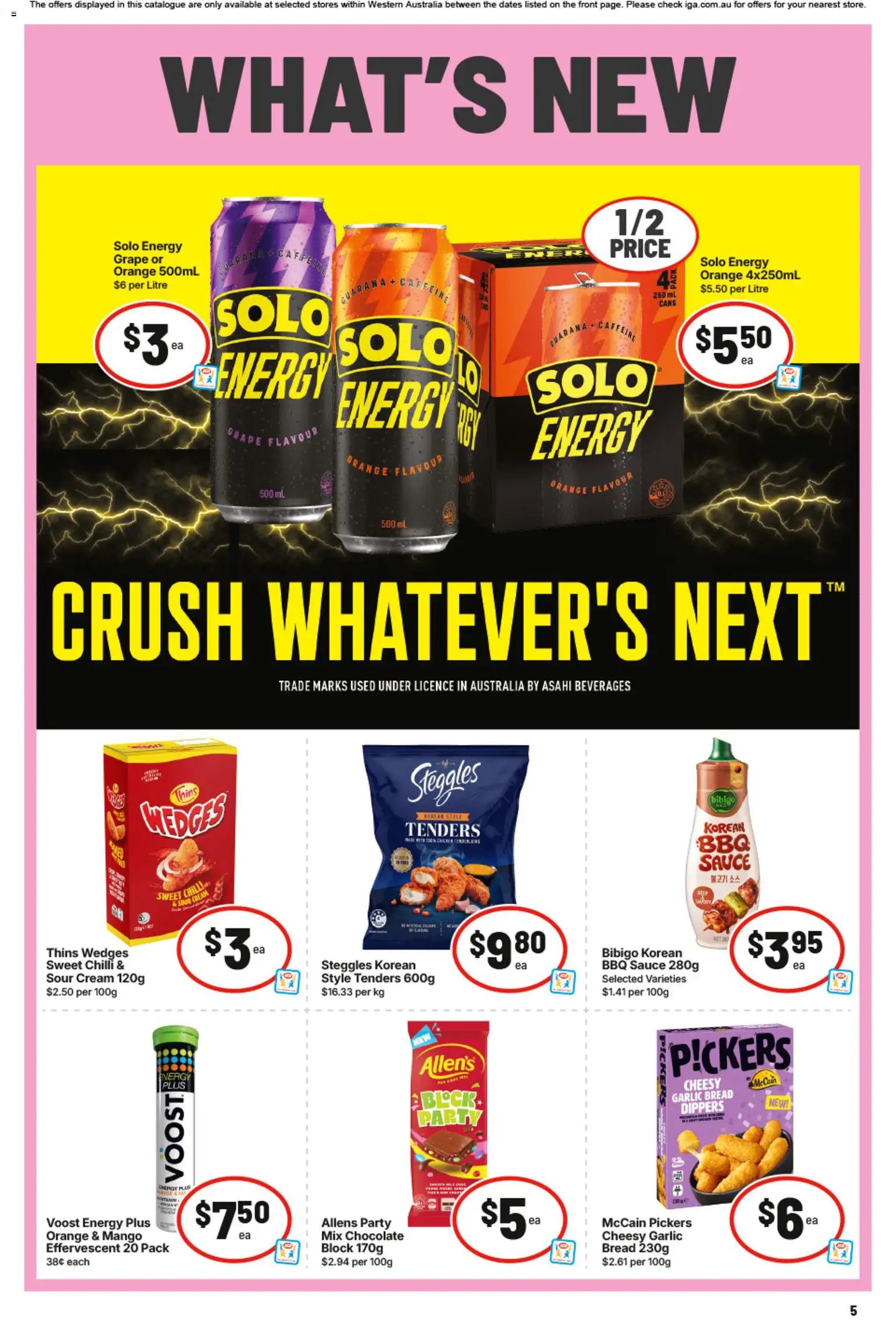 IGA catalogue from 09/09/2026 IGA catalogue