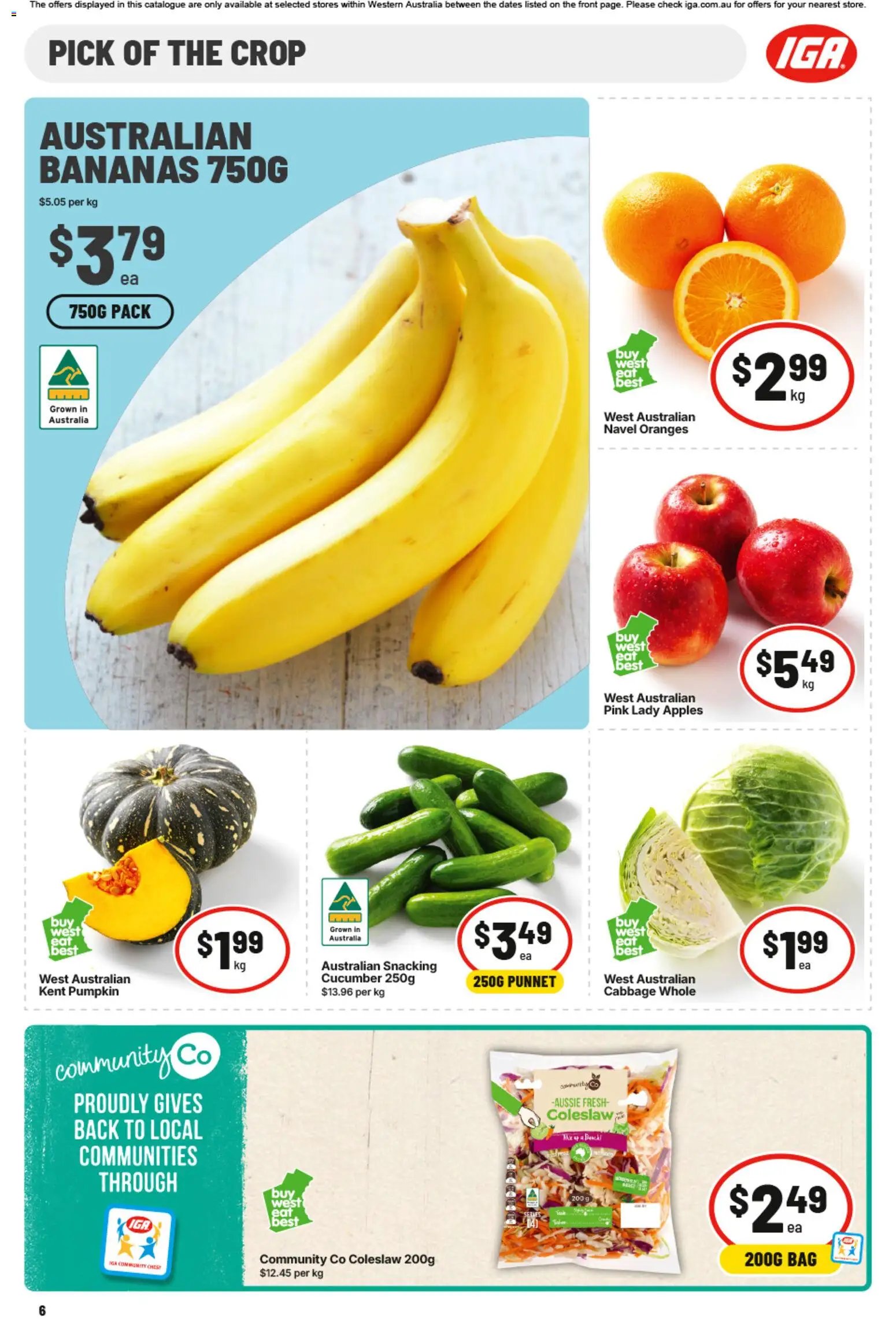 IGA catalogue from 09/09/2026 IGA catalogue