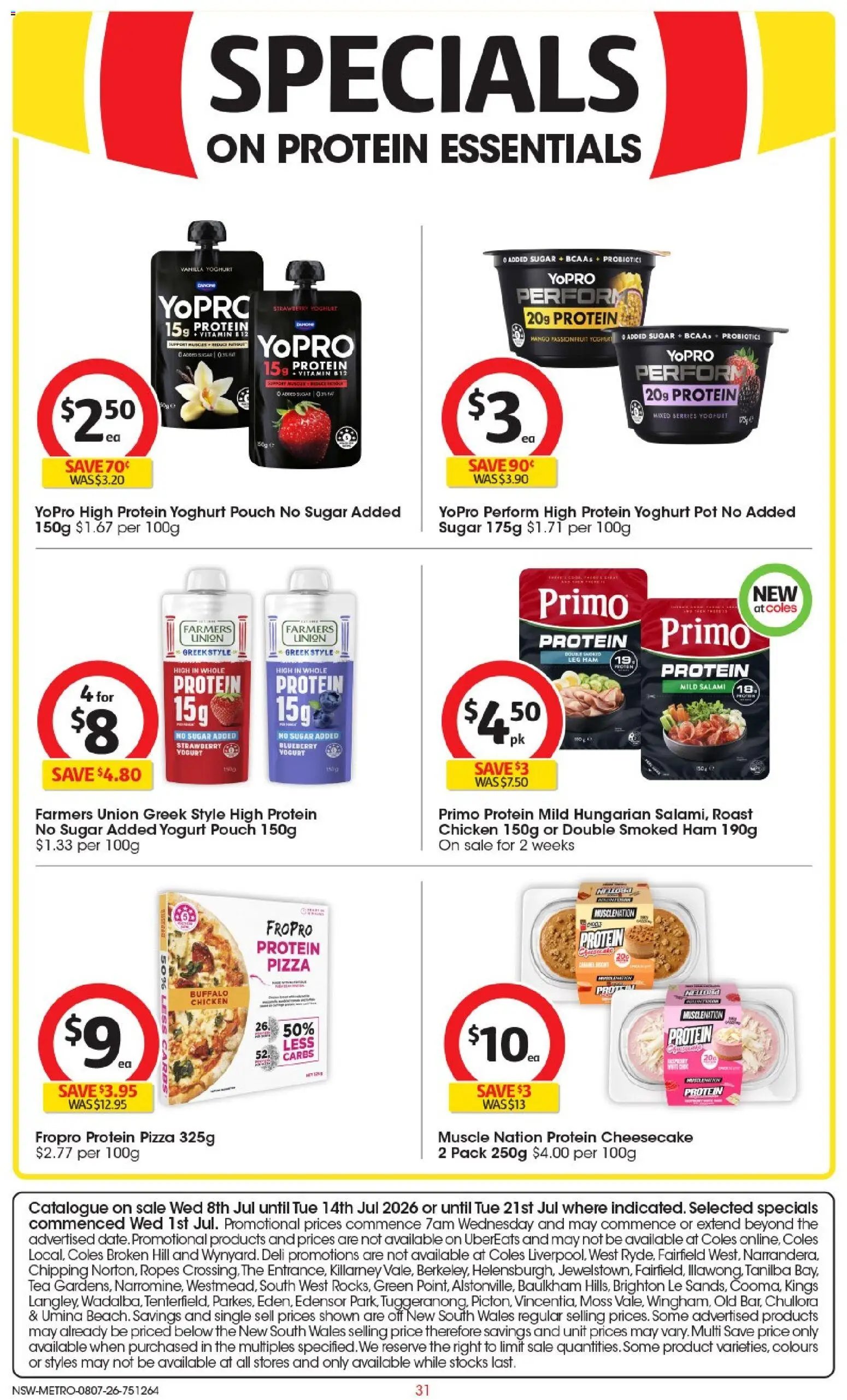 Coles catalogue from 08/07/2026 Coles catalogue NSW