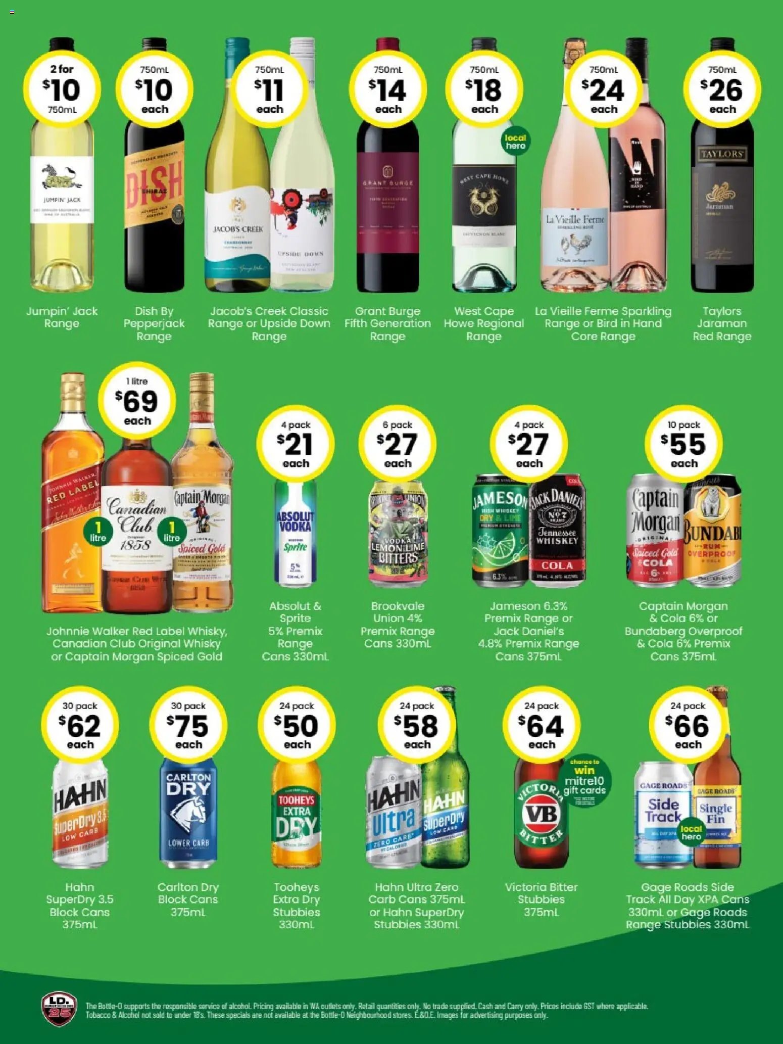 The Bottle-O catalogue from 22/06/2026 The Bottle-O catalogue BAYSWATER