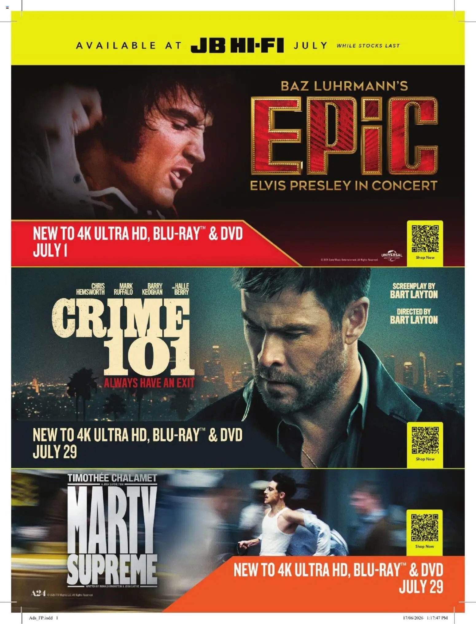 JB Hi-Fi catalogue from 01/07/2026 JB Hi-Fi STACK