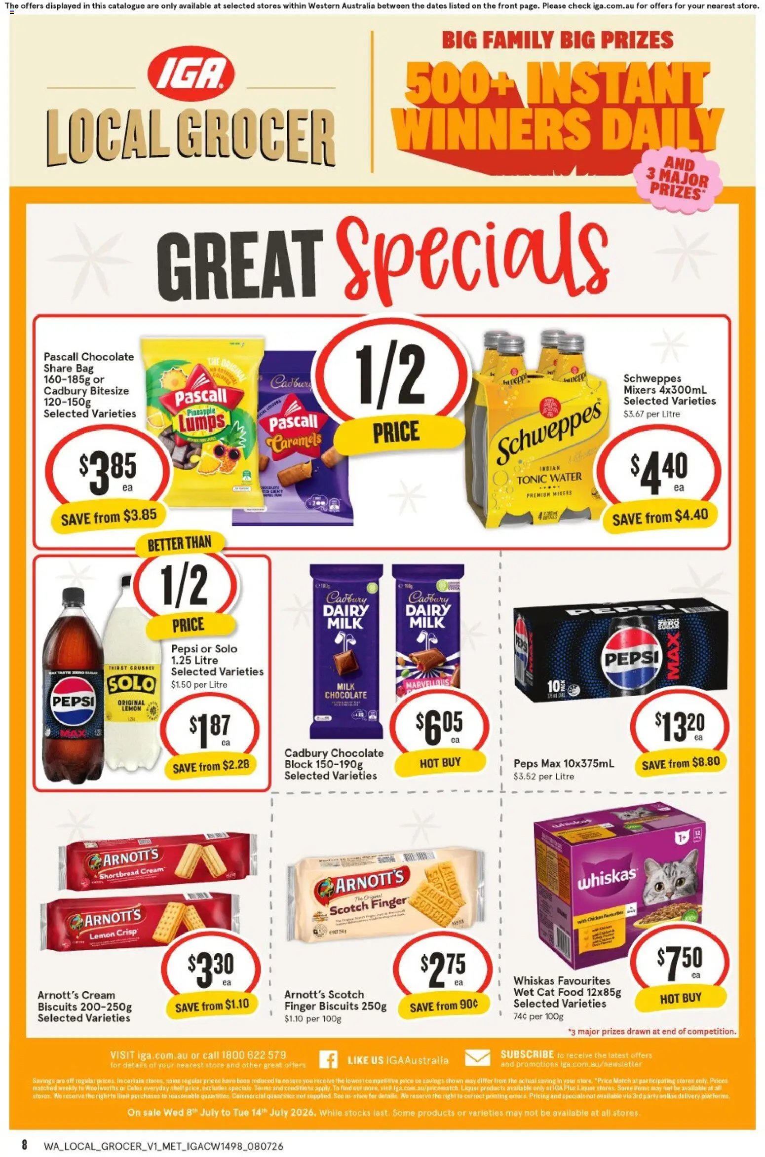 IGA catalogue from 08/07/2026 IGA Local Grocer WA