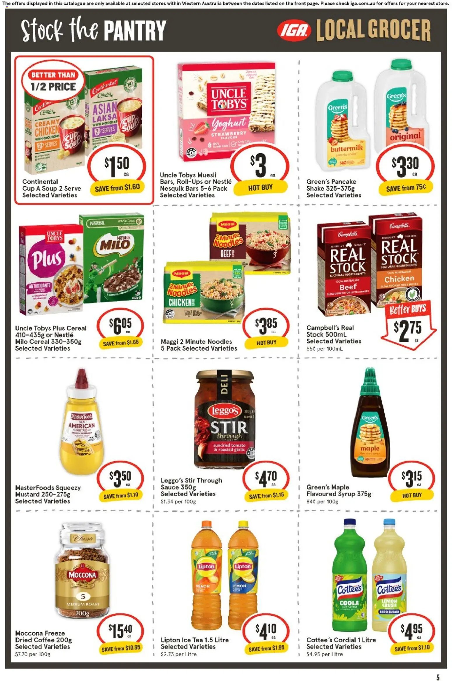IGA catalogue from 08/07/2026 IGA Local Grocer WA