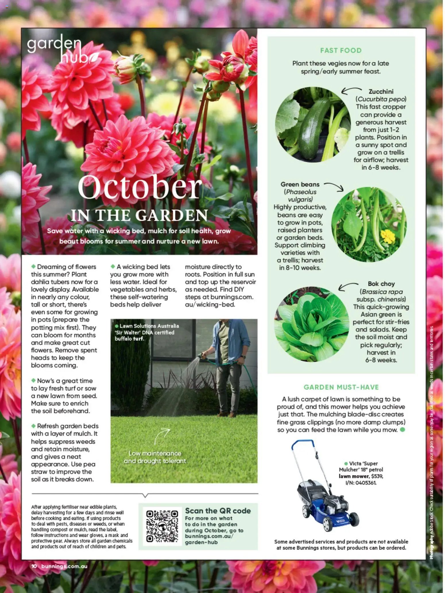 Bunnings Warehouse catalogue from 01/10/2026 Bunnings Warehouse Magazine October