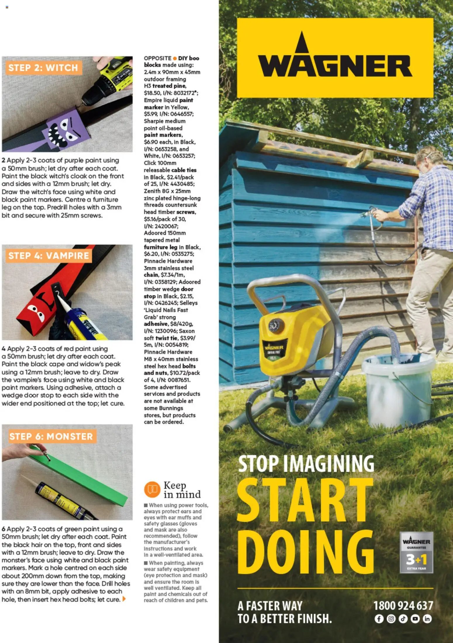 Bunnings Warehouse catalogue from 01/10/2026 Bunnings Warehouse Magazine October