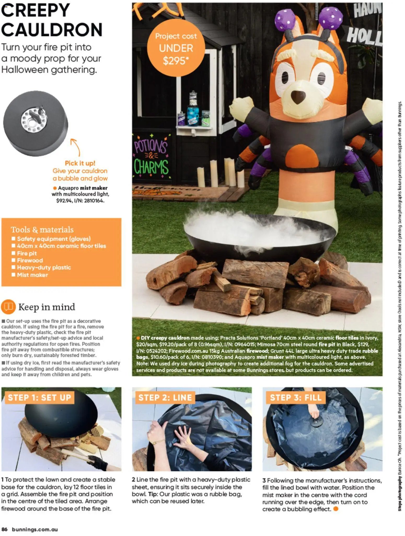 Bunnings Warehouse catalogue from 01/10/2026 Bunnings Warehouse Magazine October