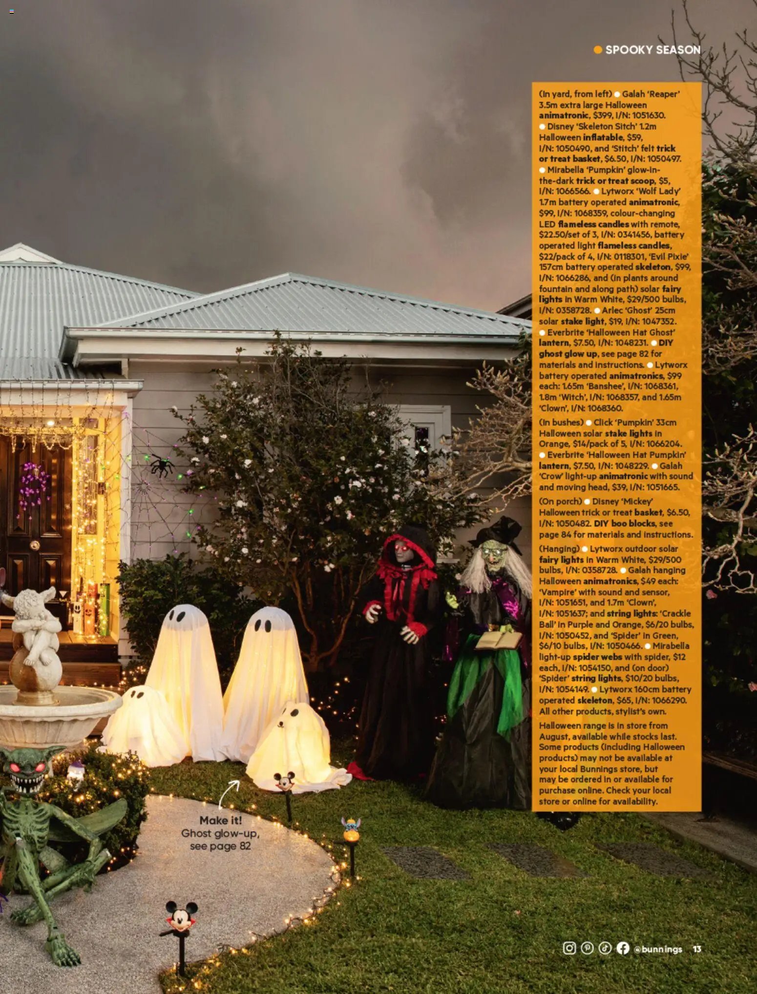 Bunnings Warehouse catalogue from 01/10/2026 Bunnings Warehouse Magazine October