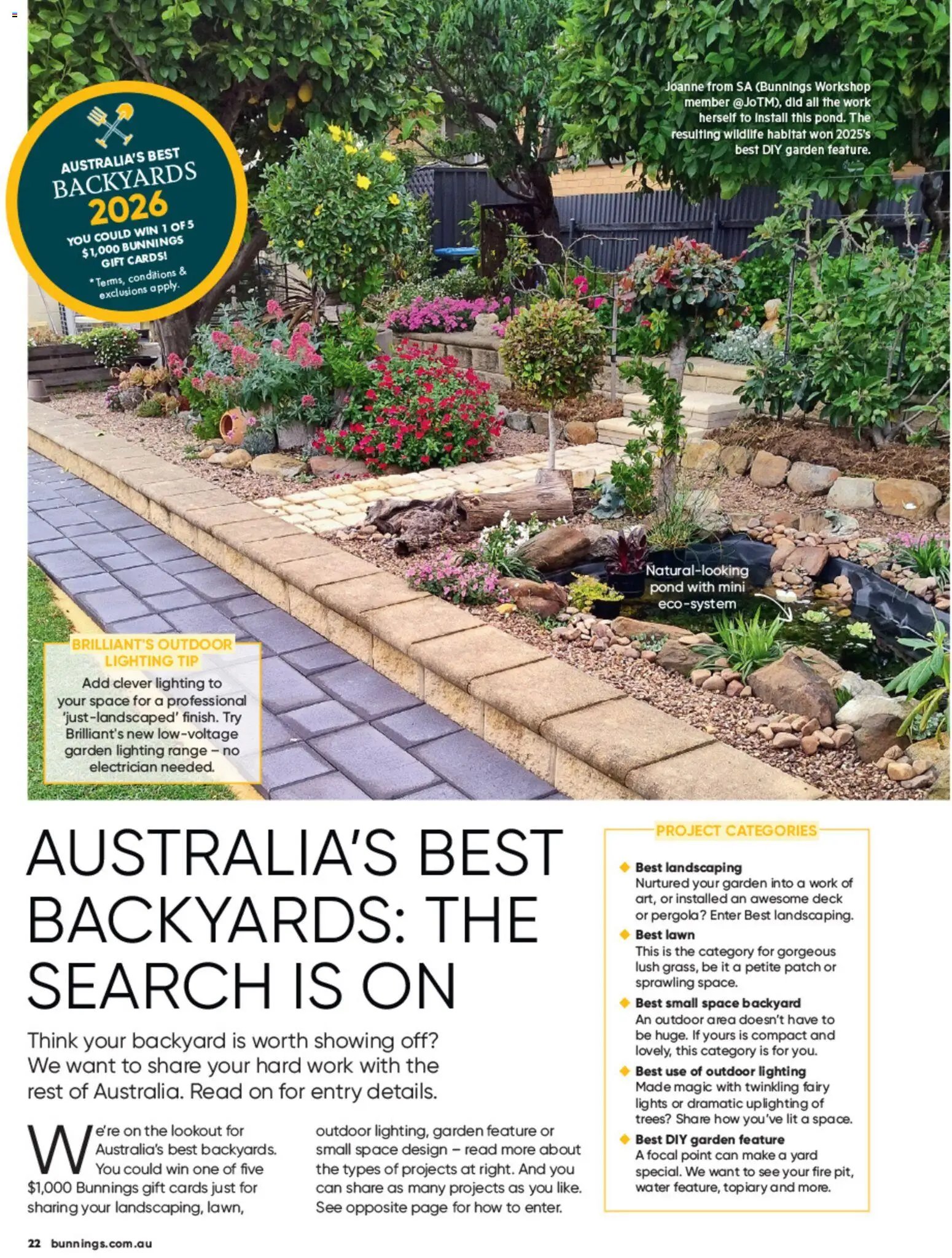Bunnings Warehouse catalogue from 01/10/2026 Bunnings Warehouse Magazine October