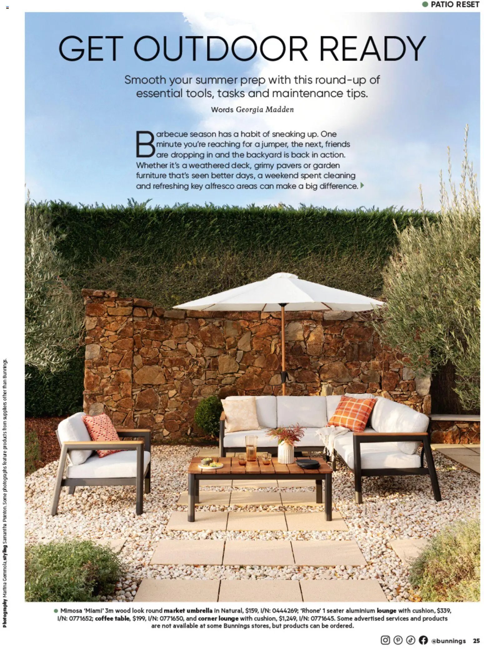 Bunnings Warehouse catalogue from 01/10/2026 Bunnings Warehouse Magazine October