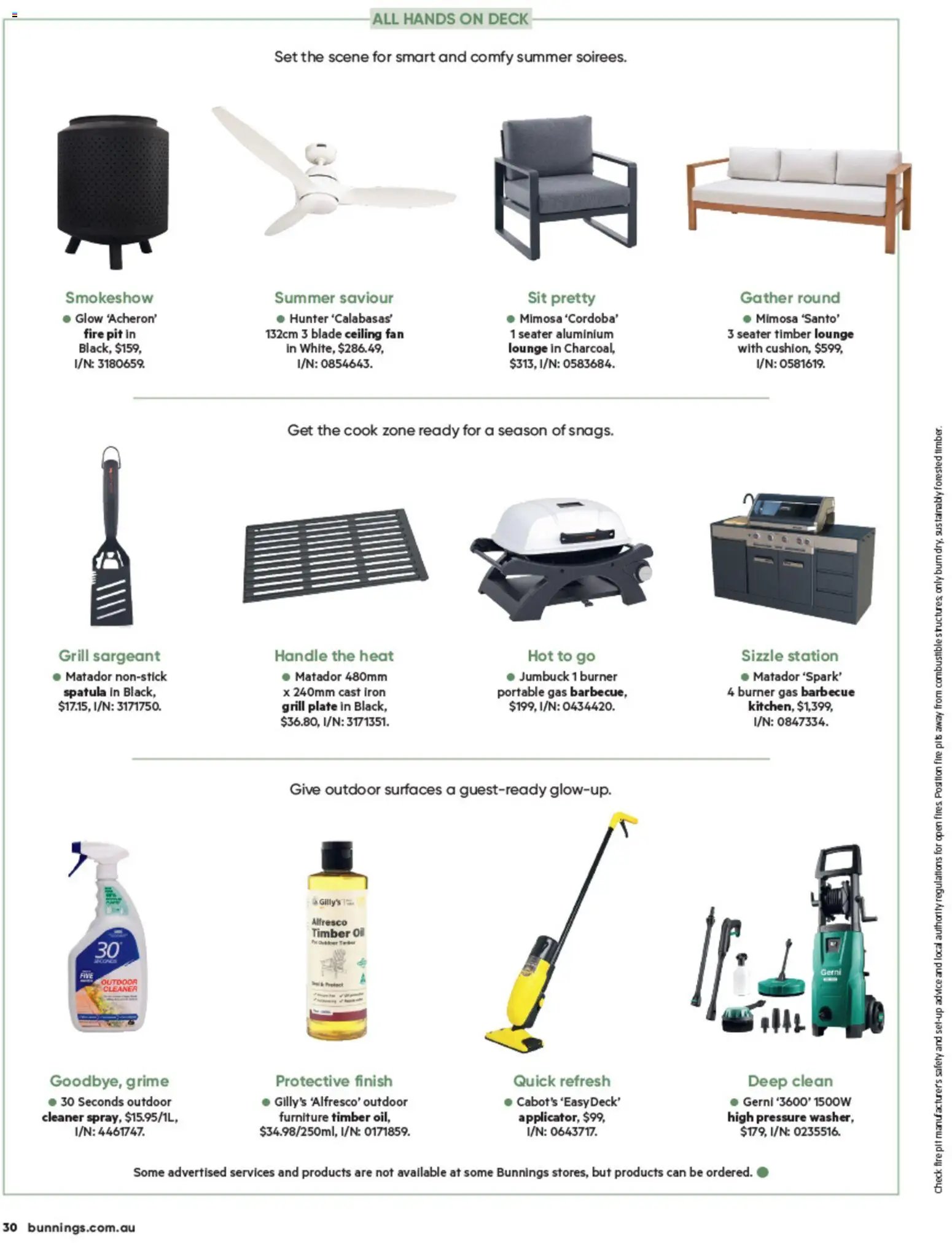Bunnings Warehouse catalogue from 01/10/2026 Bunnings Warehouse Magazine October