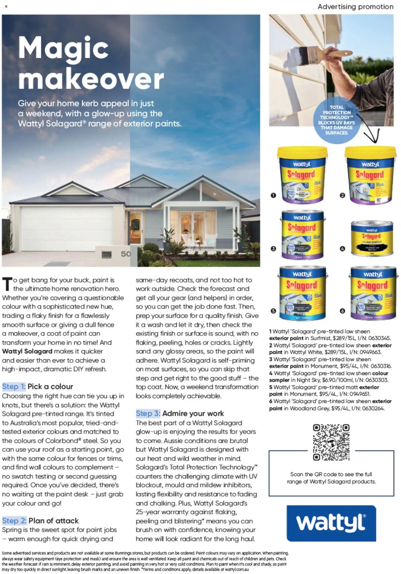 Bunnings Warehouse catalogue from 01/10/2026 Bunnings Warehouse Magazine October