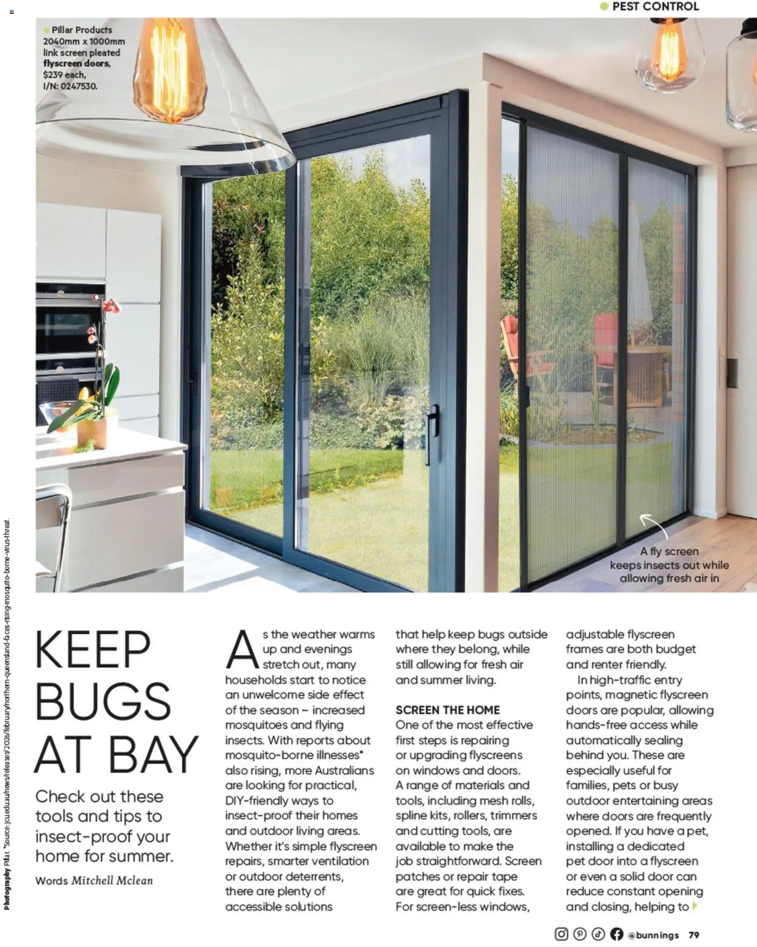 Bunnings Warehouse catalogue from 01/10/2026 Bunnings Warehouse Magazine October