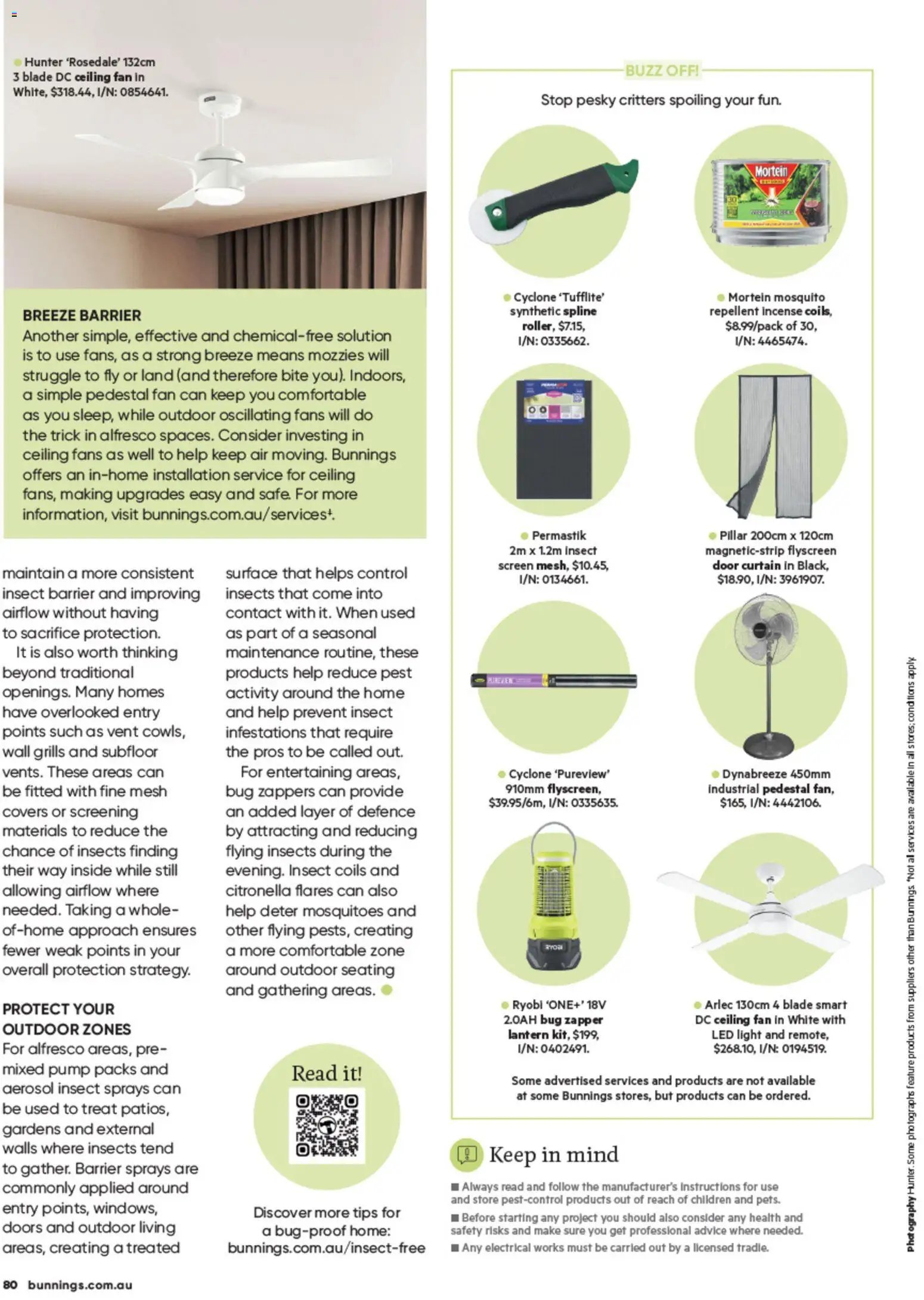 Bunnings Warehouse catalogue from 01/10/2026 Bunnings Warehouse Magazine October