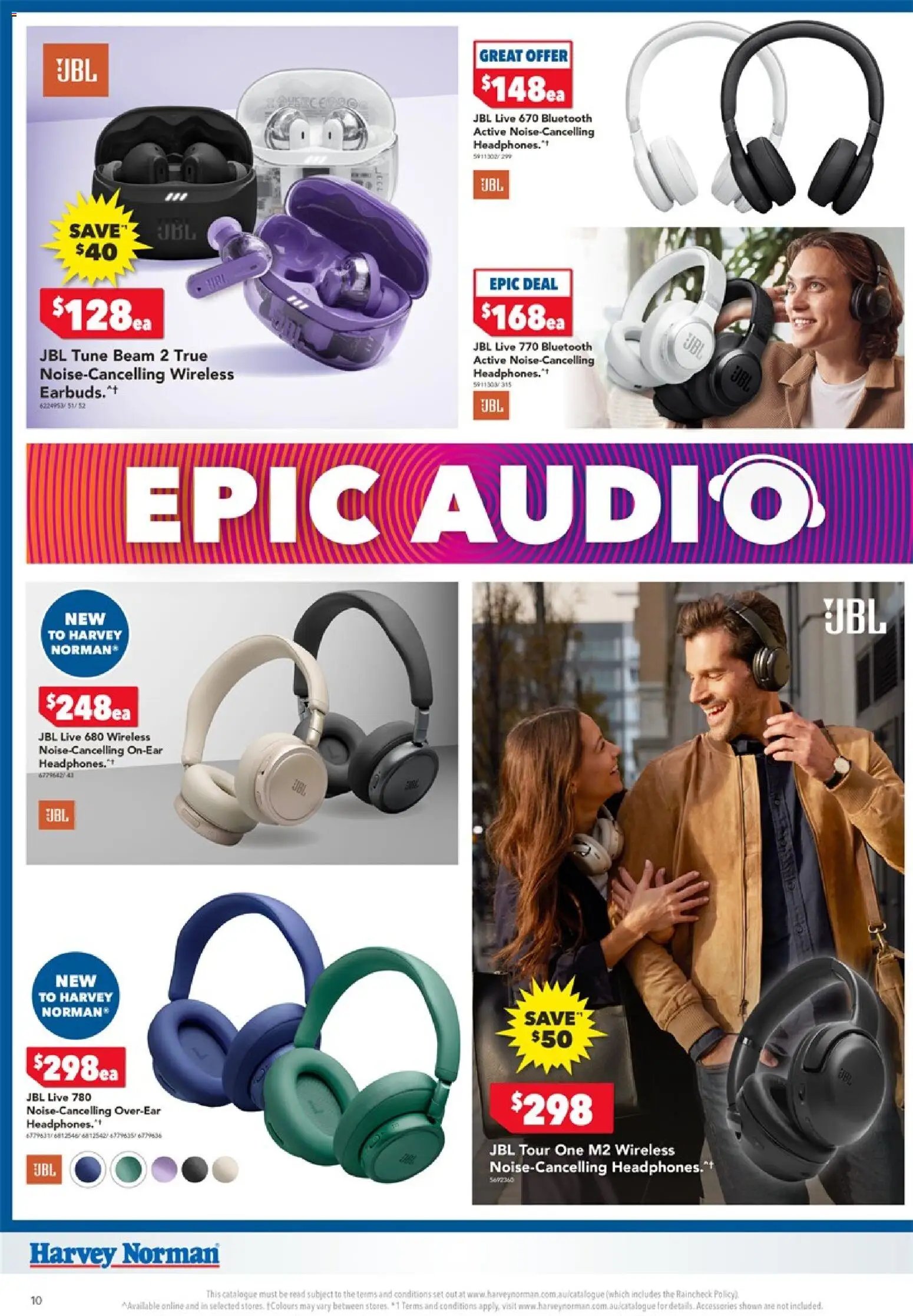 Harvey Norman catalogue from 06/08/2026 Harvey Norman Epic Audio