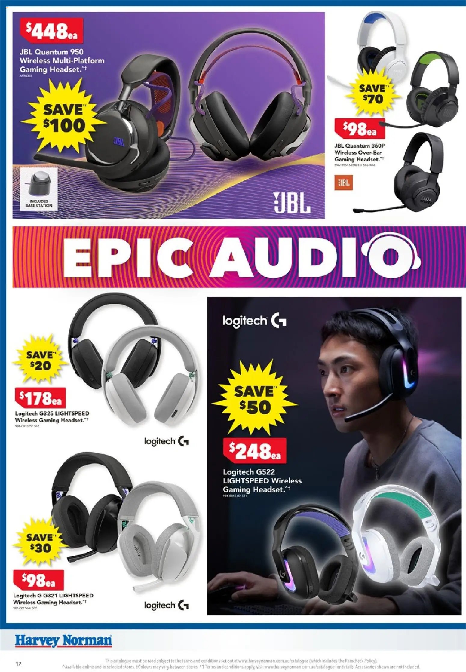 Harvey Norman catalogue from 06/08/2026 Harvey Norman Epic Audio