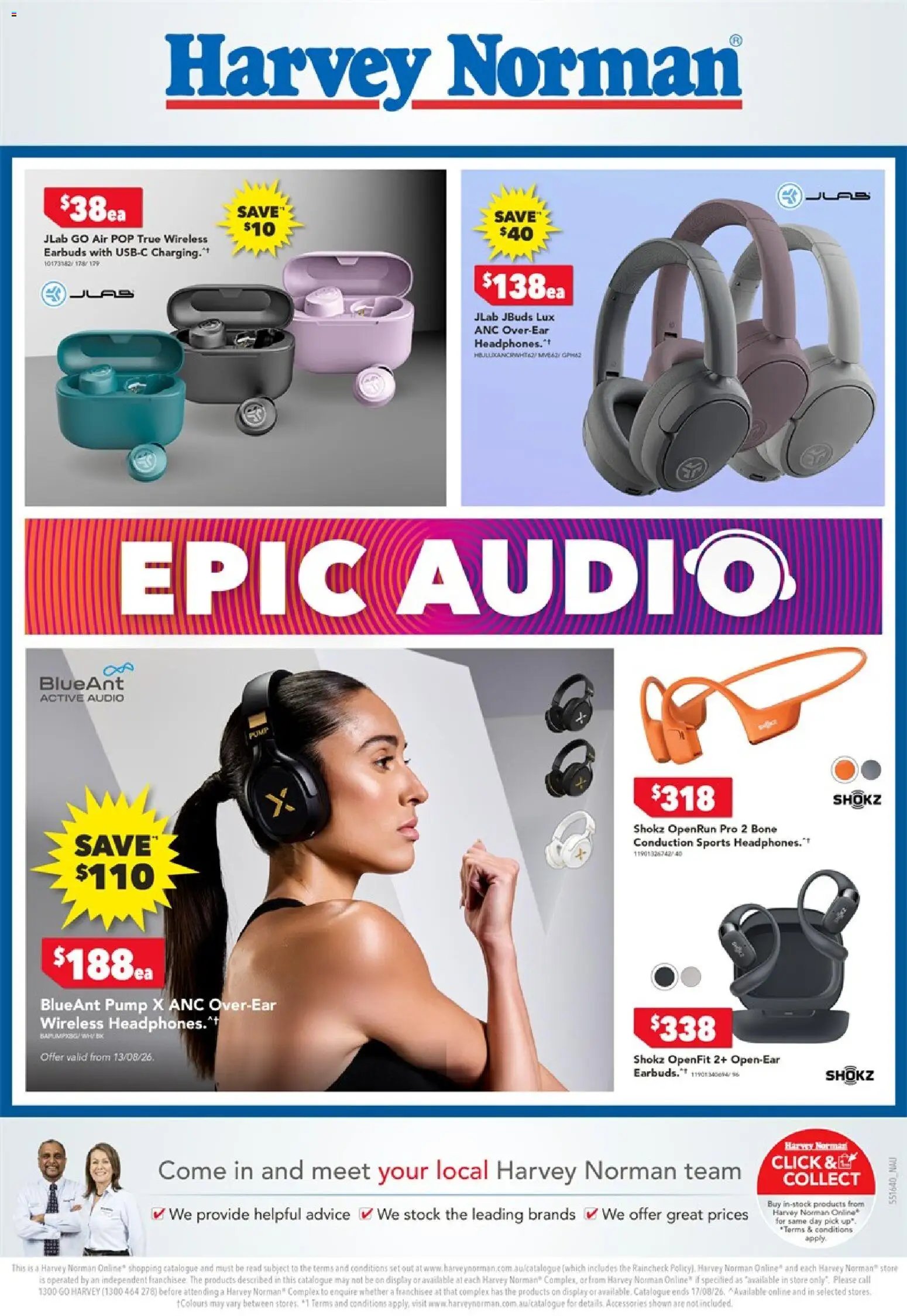 Harvey Norman catalogue from 06/08/2026 Harvey Norman Epic Audio