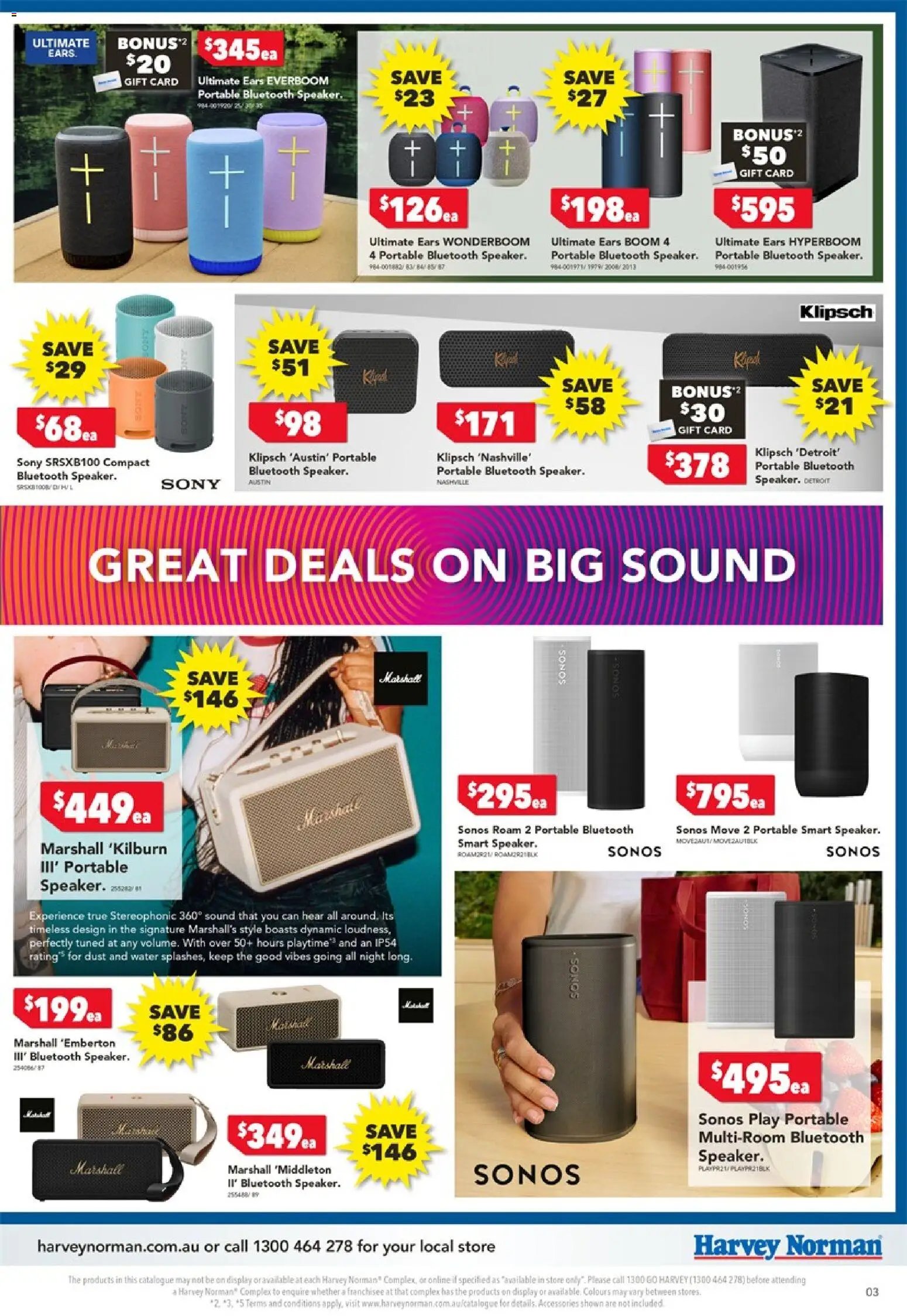 Harvey Norman catalogue from 06/08/2026 Harvey Norman Epic Audio