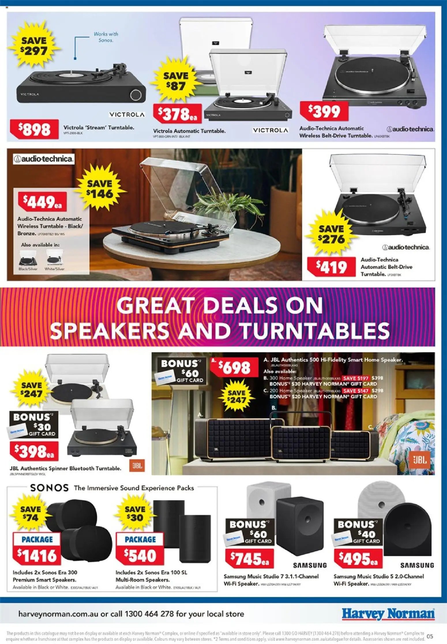 Harvey Norman catalogue from 06/08/2026 Harvey Norman Epic Audio