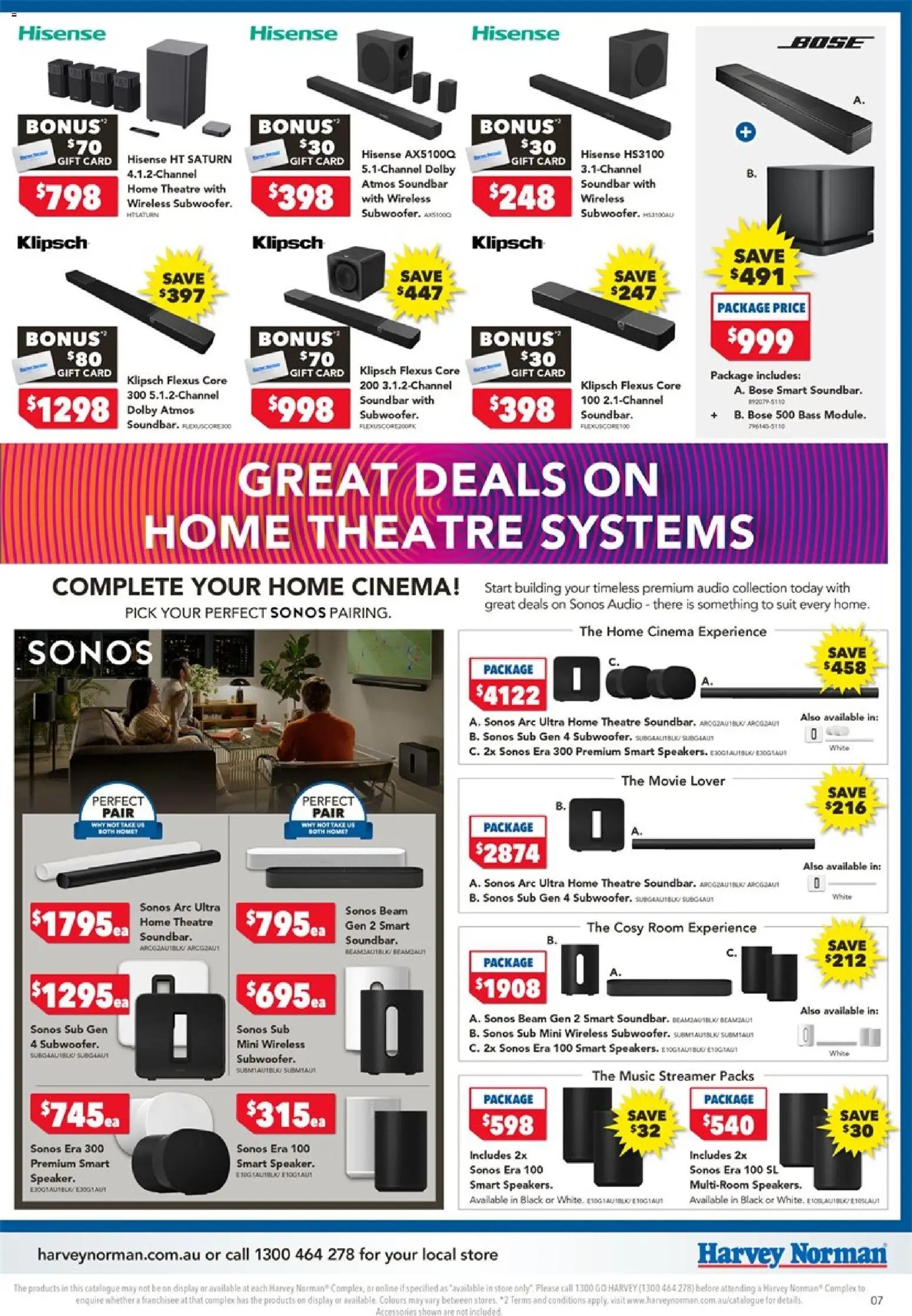 Harvey Norman catalogue from 06/08/2026 Harvey Norman Epic Audio