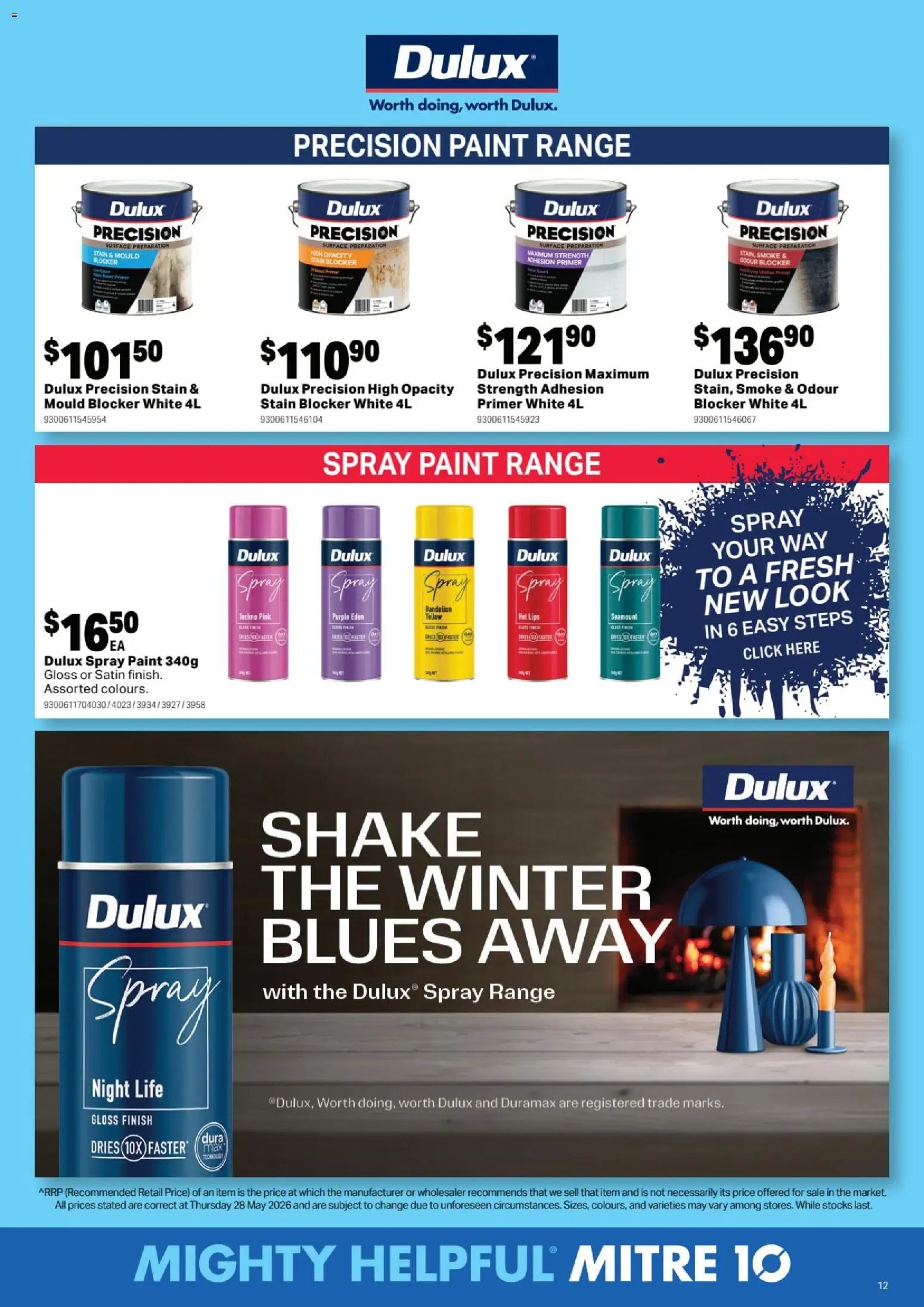 Mitre 10 catalogue from 08/07/2026 Mitre 10 Roll Into Winter DIY