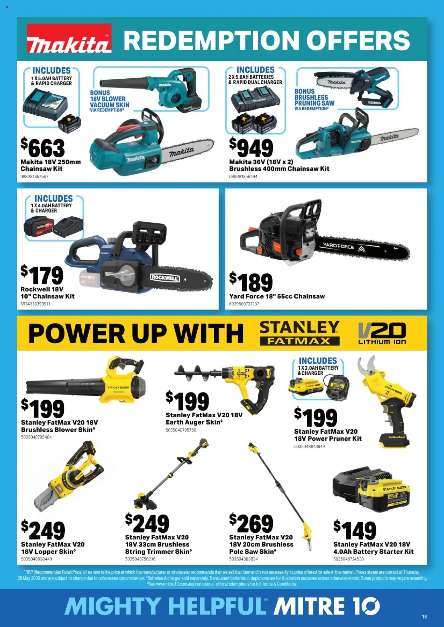 Mitre 10 catalogue from 08/07/2026 Mitre 10 Roll Into Winter DIY