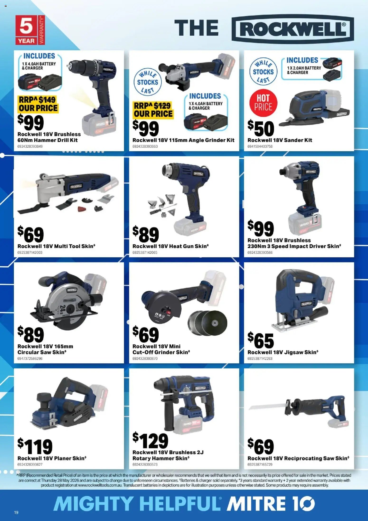 Mitre 10 catalogue from 08/07/2026 Mitre 10 Roll Into Winter DIY